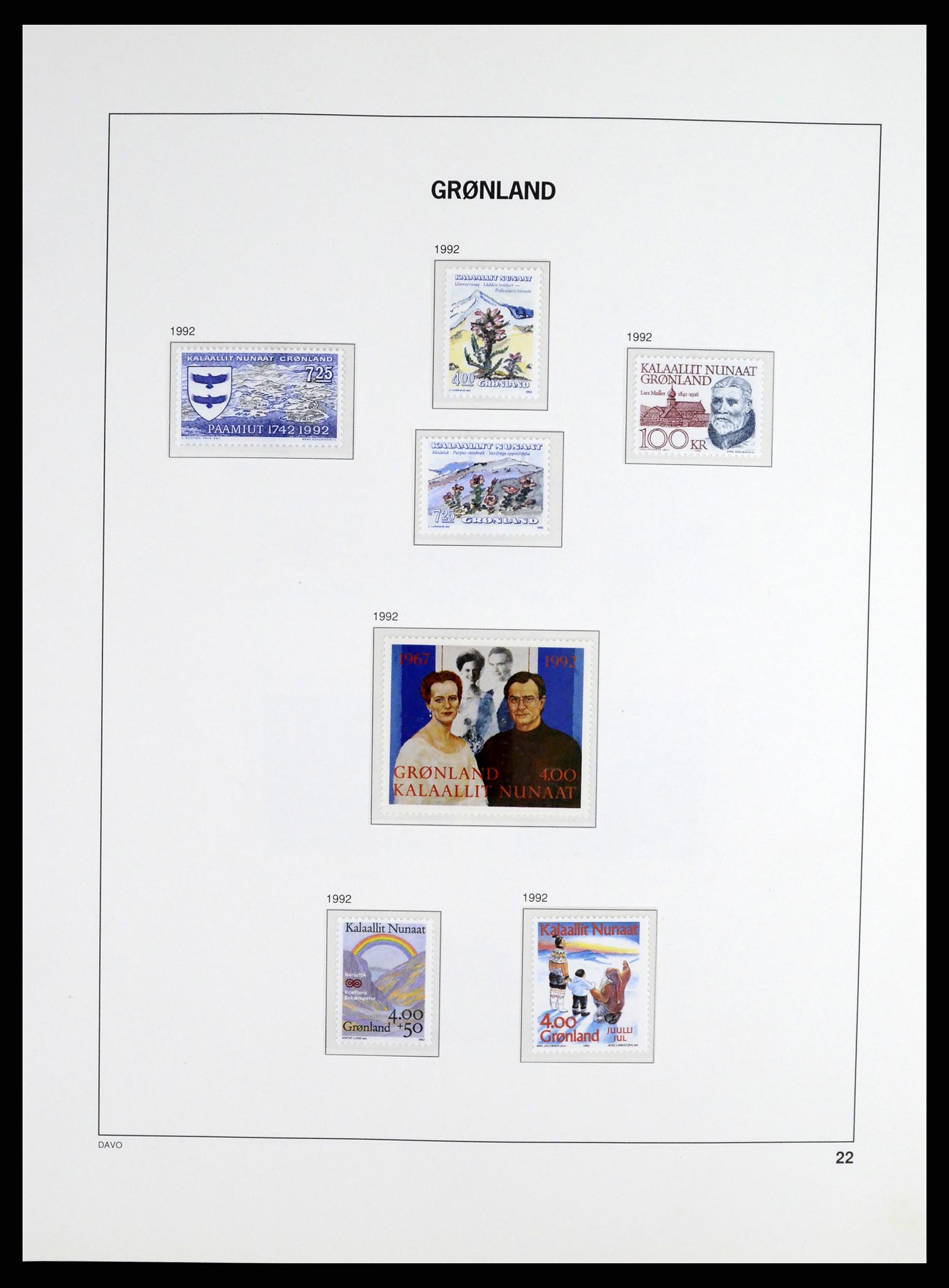 37315 024 - Postzegelverzameling 37315 Groenland 1938-2020!