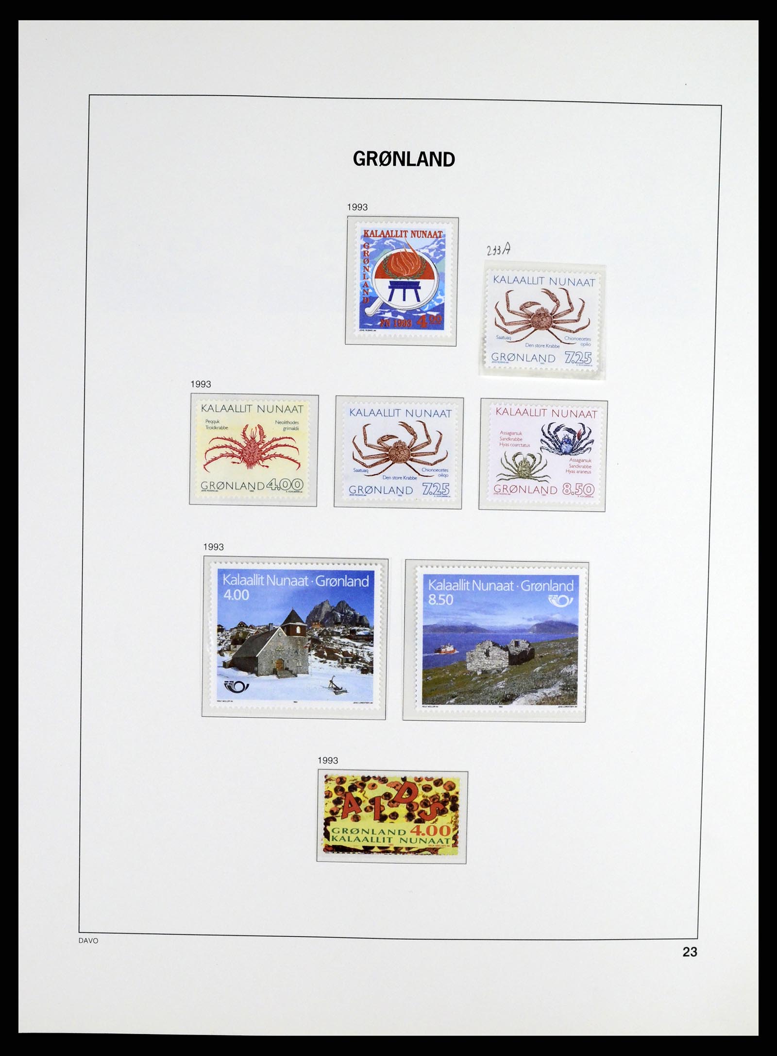 37315 025 - Postzegelverzameling 37315 Groenland 1938-2020!