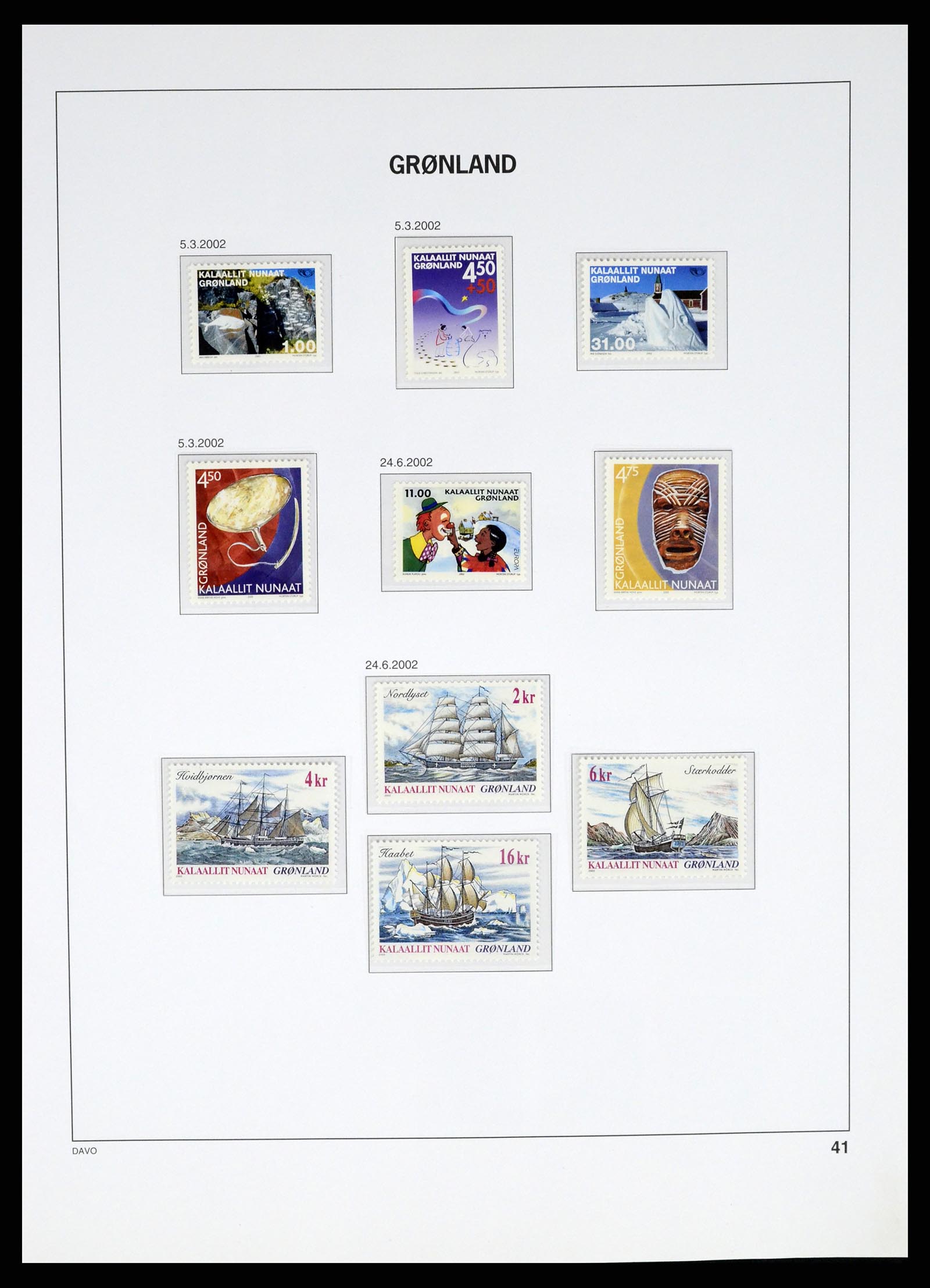 37315 047 - Postzegelverzameling 37315 Groenland 1938-2020!