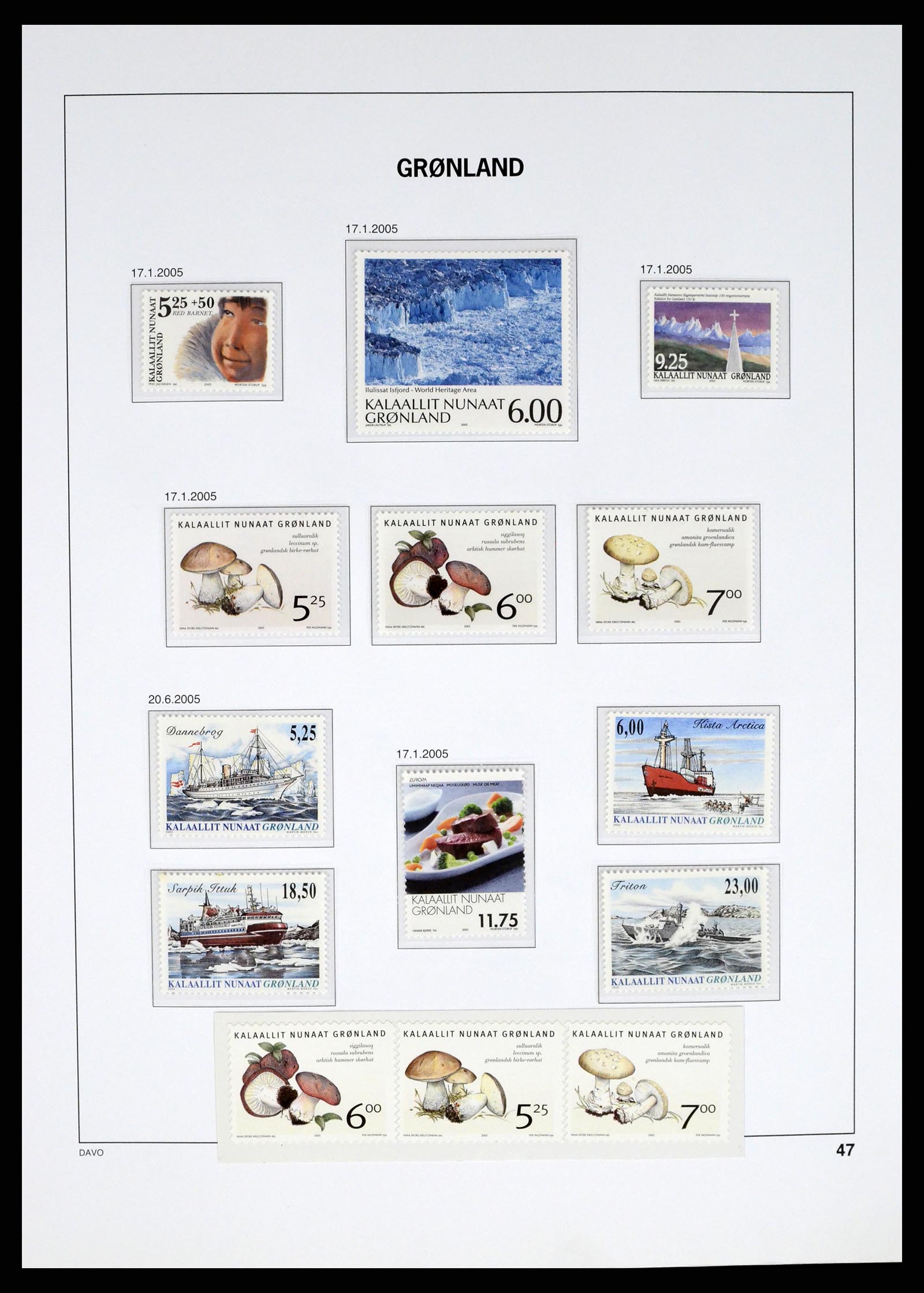 37315 056 - Postzegelverzameling 37315 Groenland 1938-2020!
