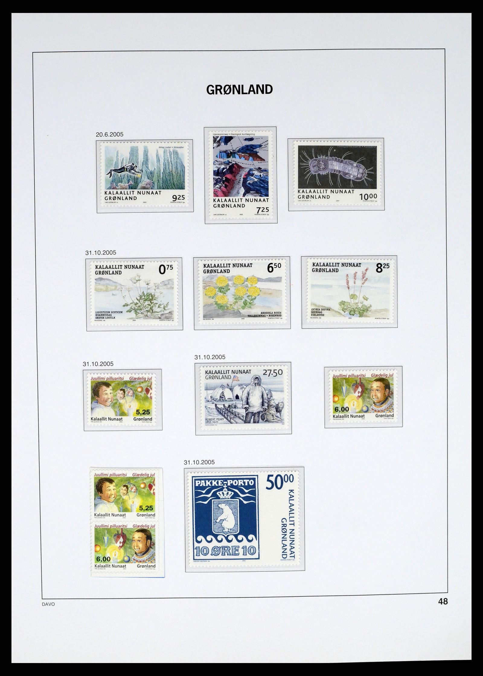 37315 058 - Postzegelverzameling 37315 Groenland 1938-2020!