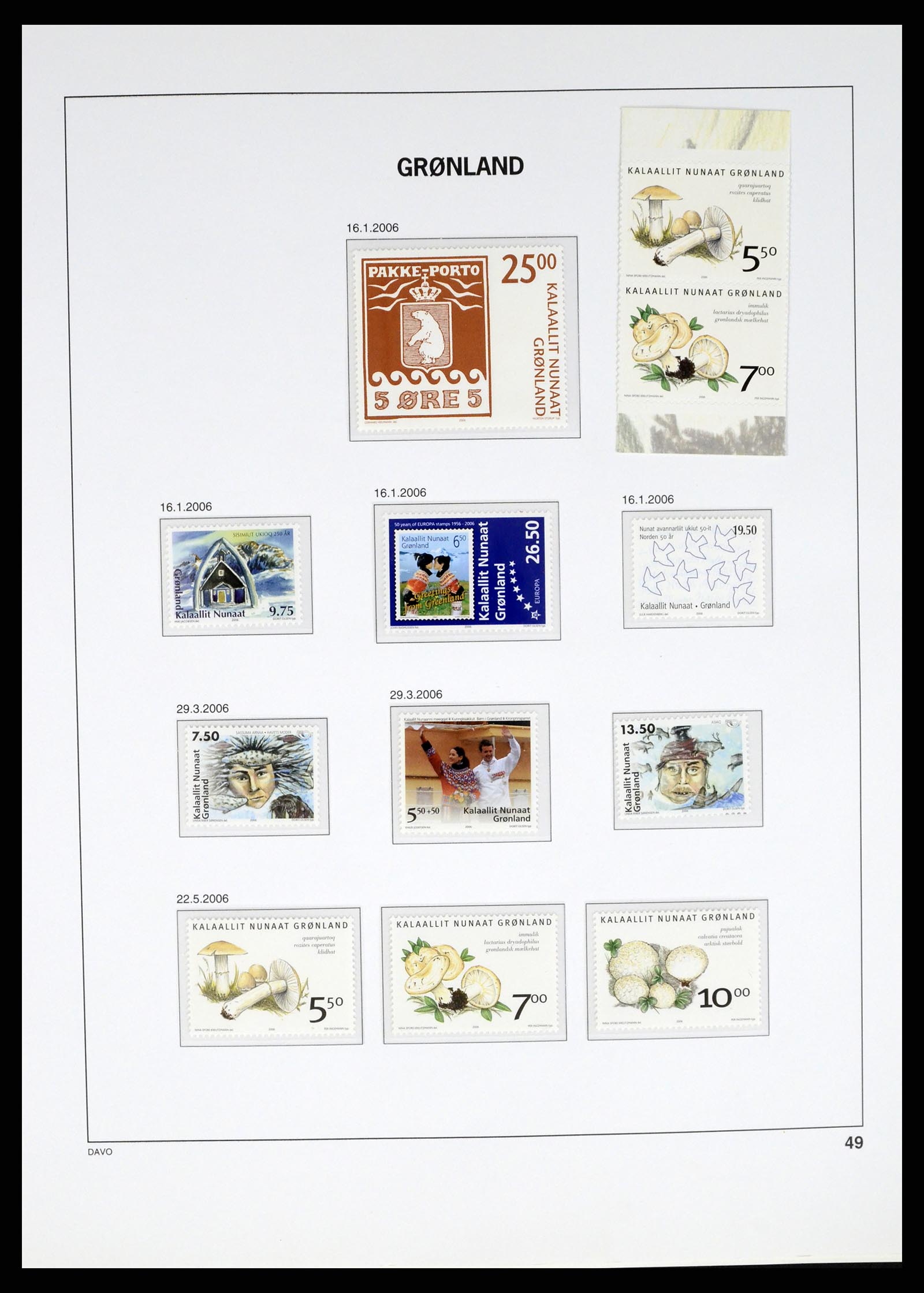 37315 059 - Postzegelverzameling 37315 Groenland 1938-2020!