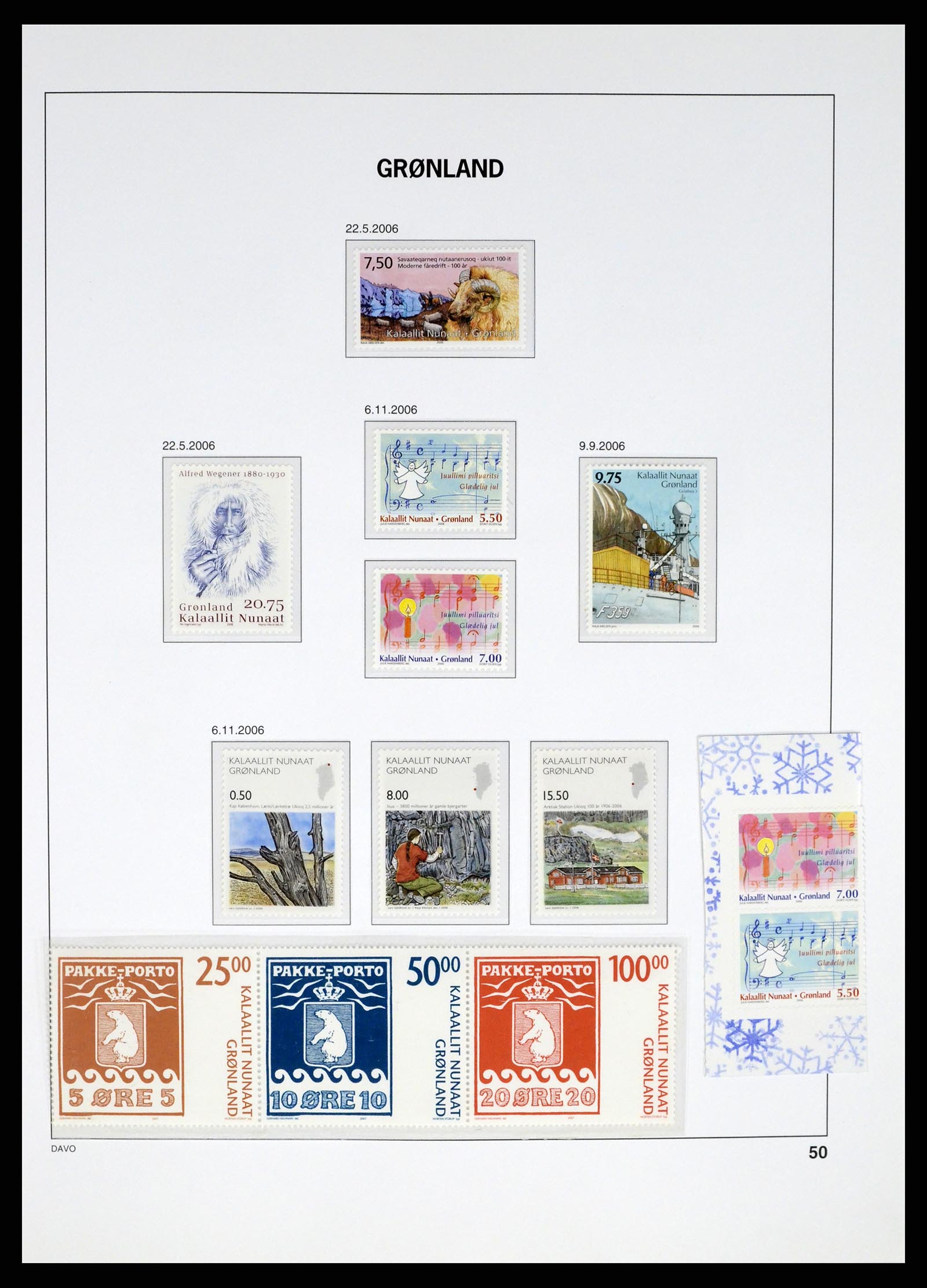 37315 061 - Postzegelverzameling 37315 Groenland 1938-2020!