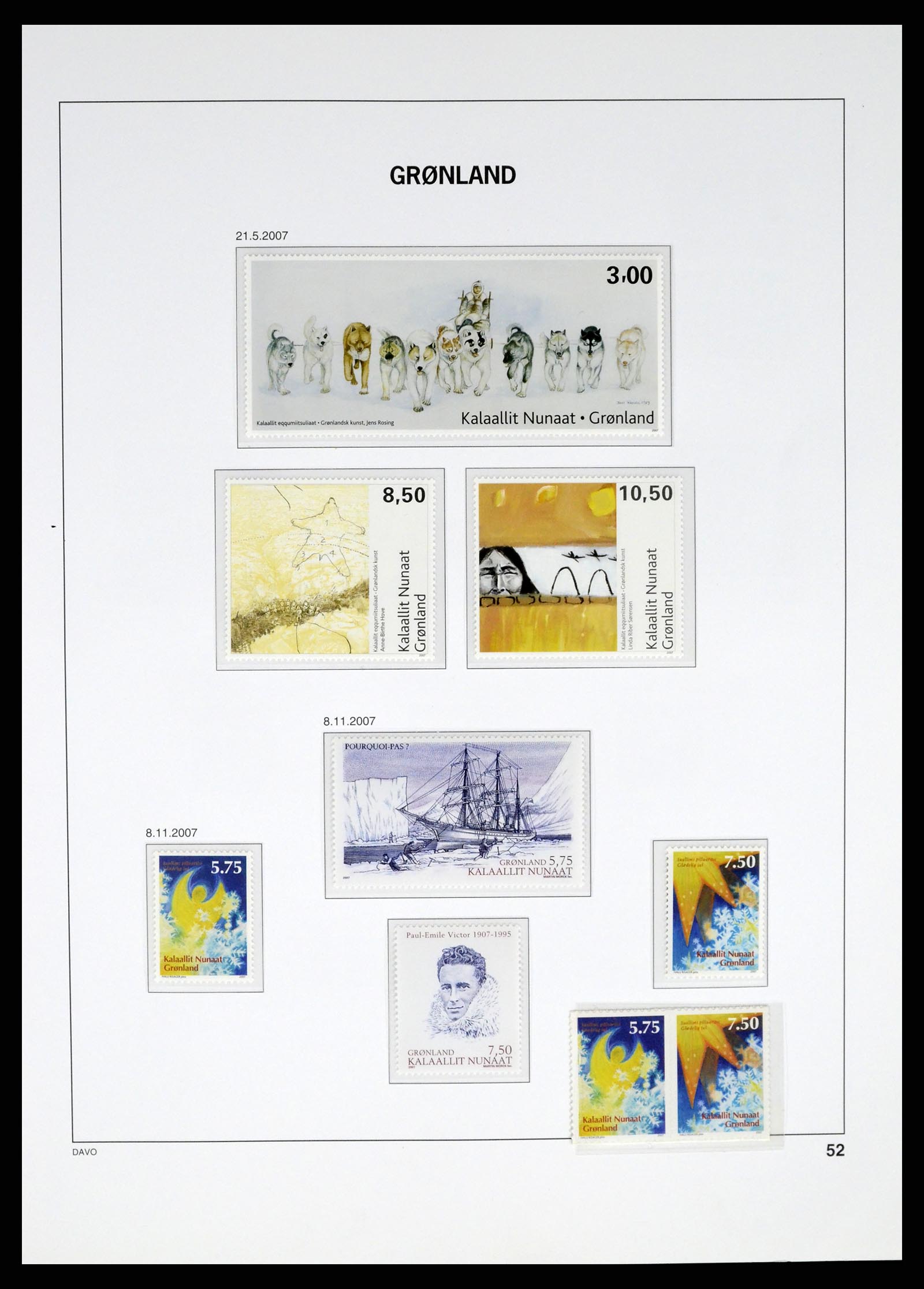 37315 064 - Postzegelverzameling 37315 Groenland 1938-2020!
