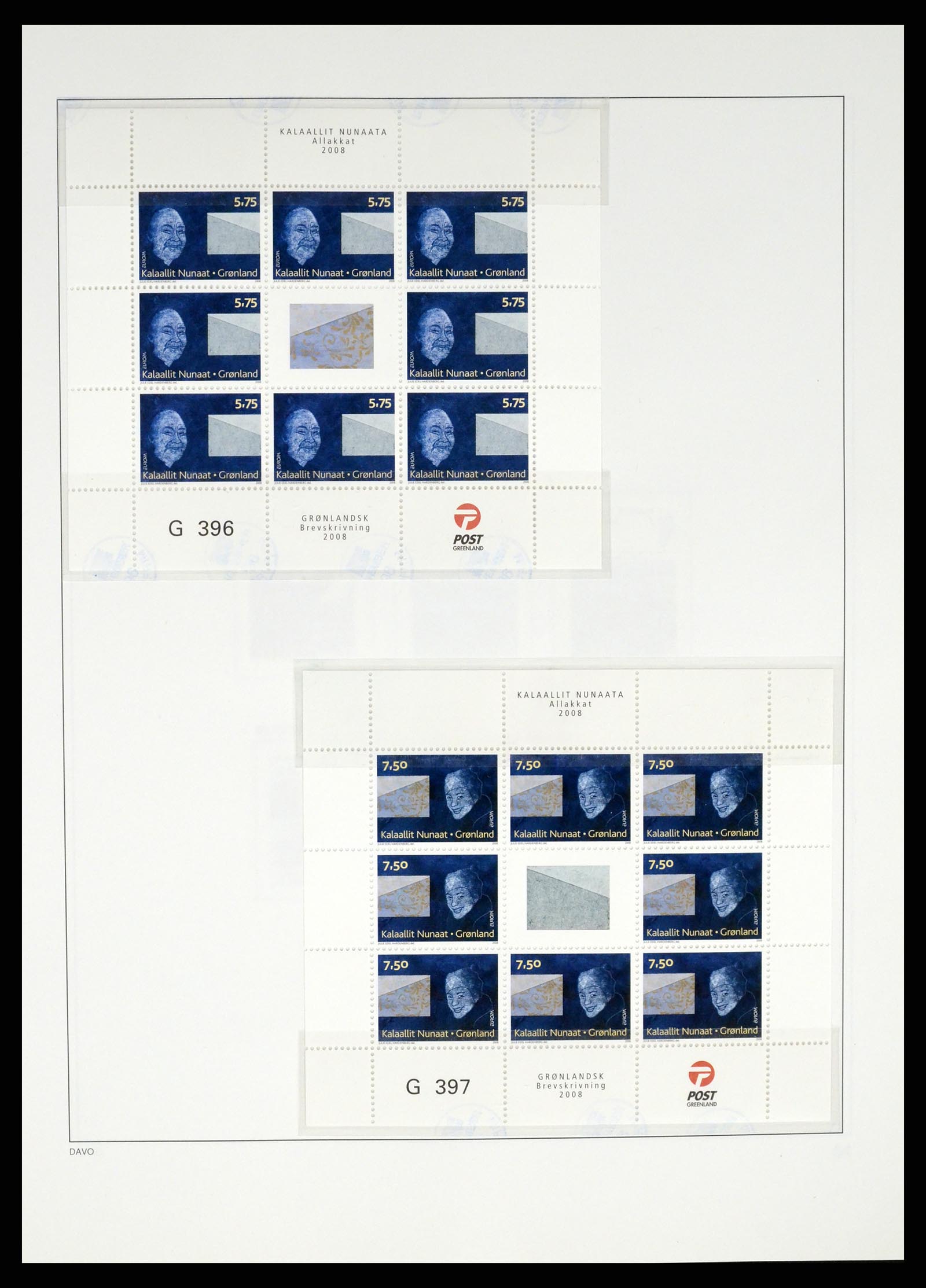 37315 066 - Postzegelverzameling 37315 Groenland 1938-2020!