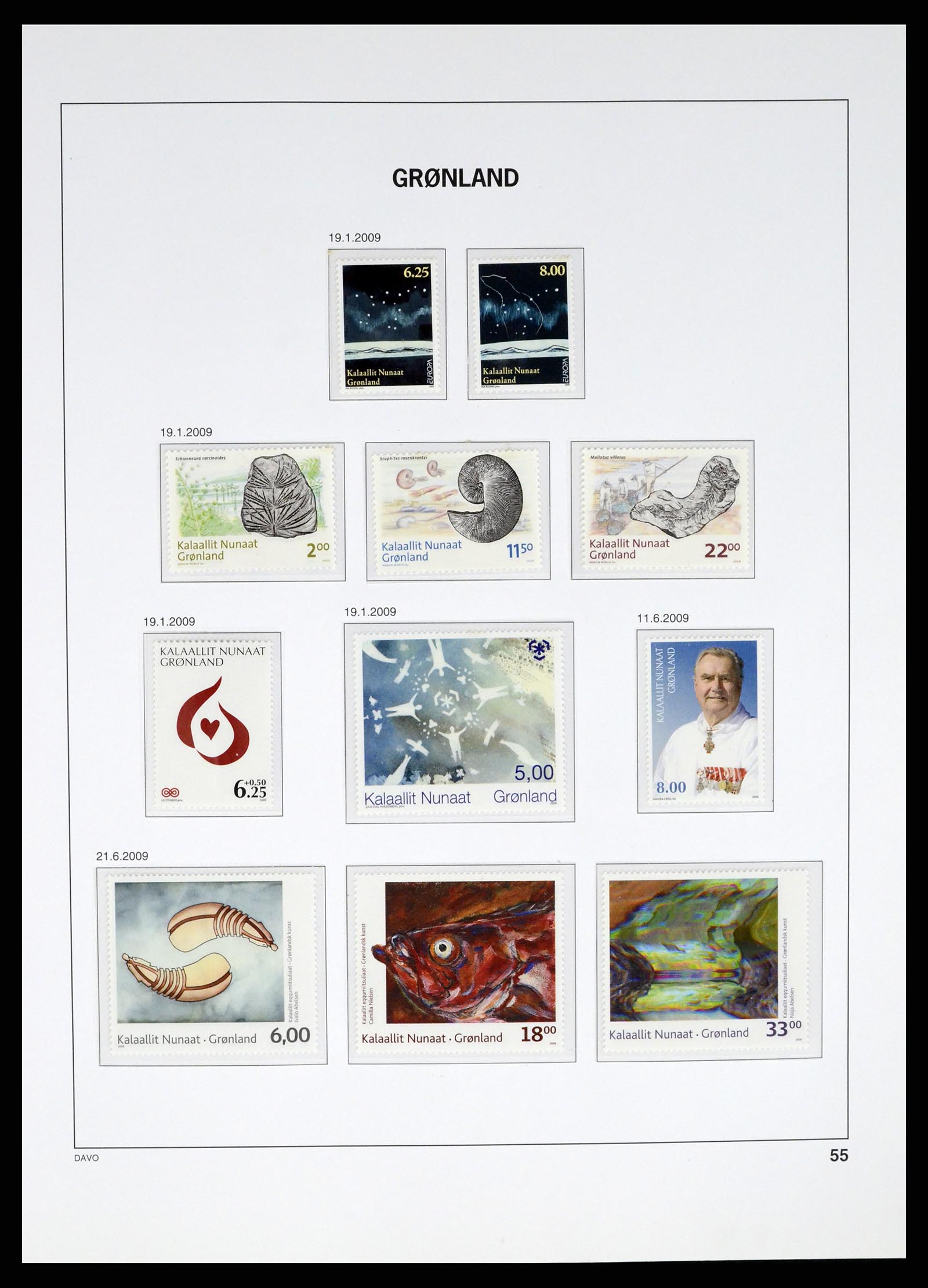 37315 068 - Postzegelverzameling 37315 Groenland 1938-2020!