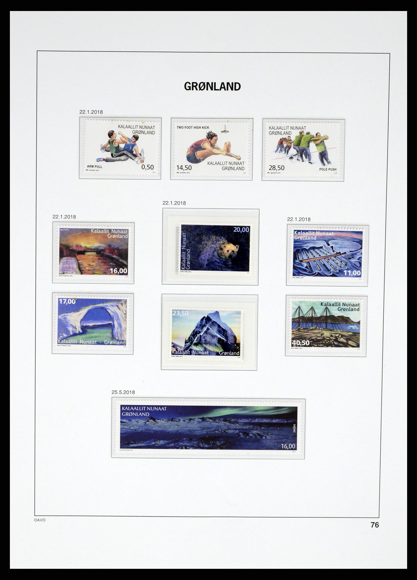 37315 091 - Stamp collection 37315 Greenland 1938-2020!