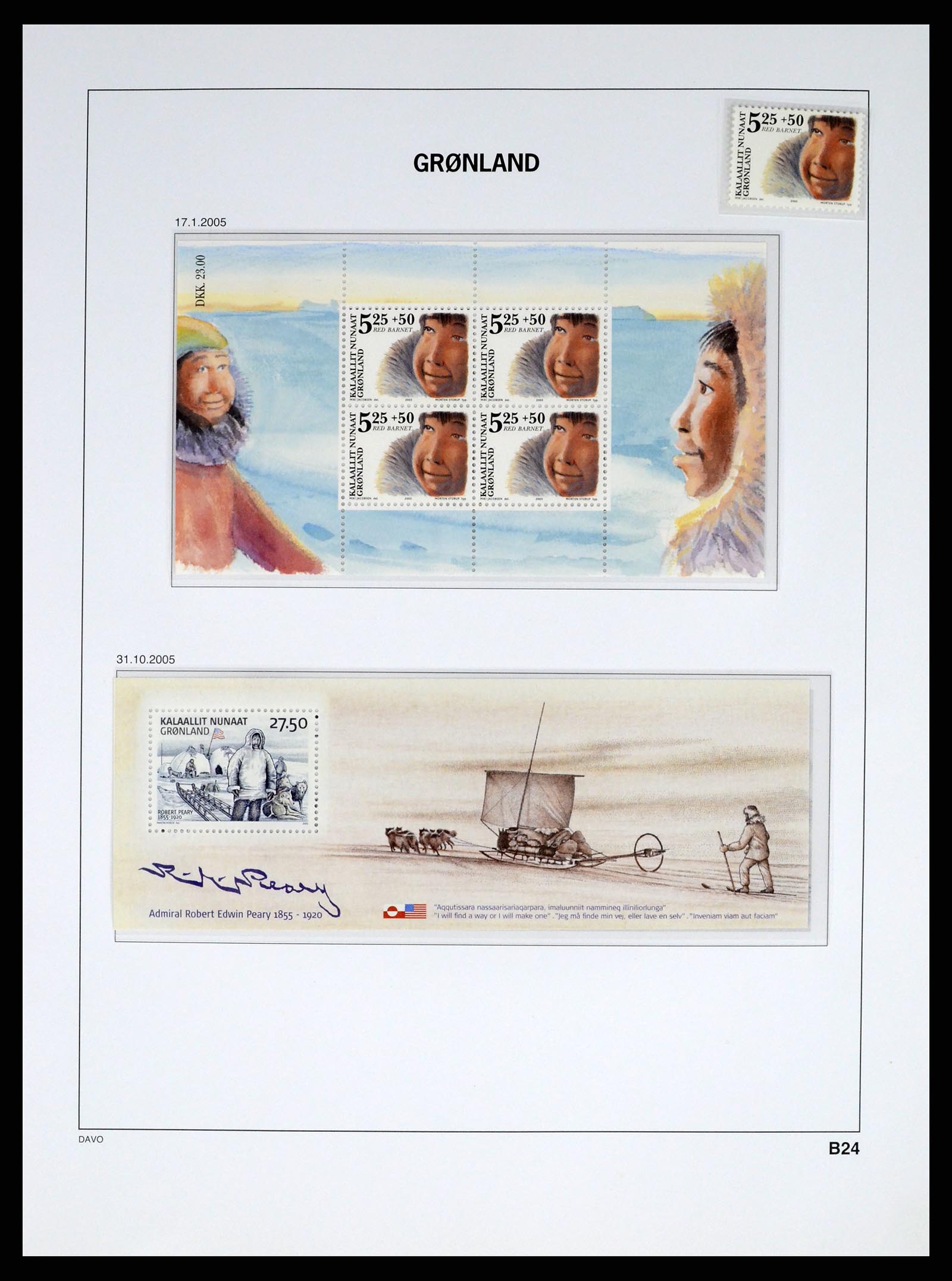 37315 122 - Postzegelverzameling 37315 Groenland 1938-2020!