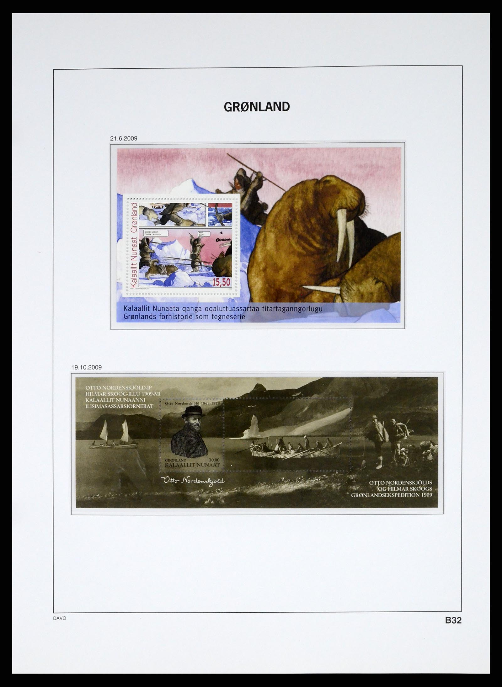 37315 130 - Postzegelverzameling 37315 Groenland 1938-2020!
