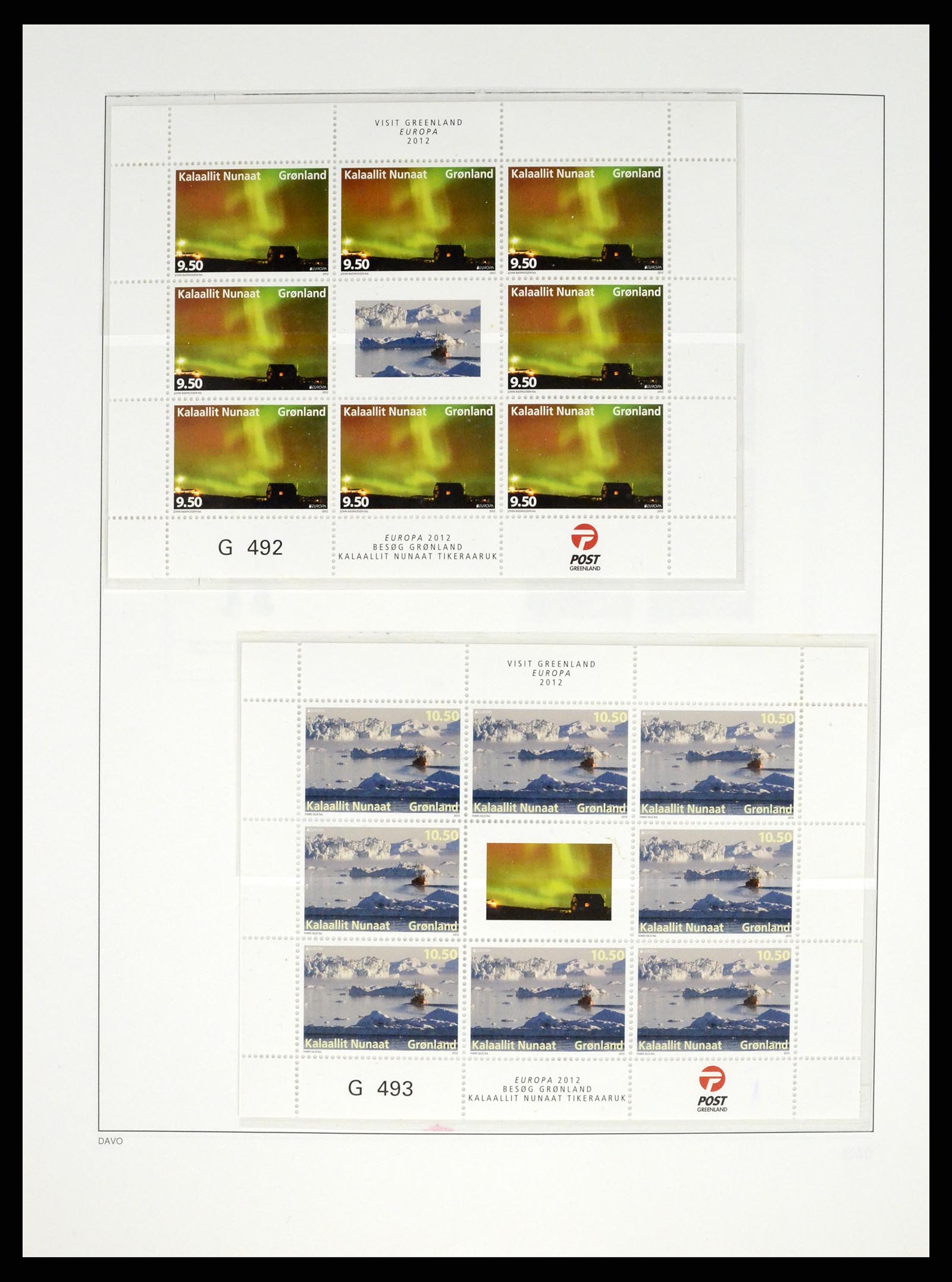 37315 139 - Postzegelverzameling 37315 Groenland 1938-2020!