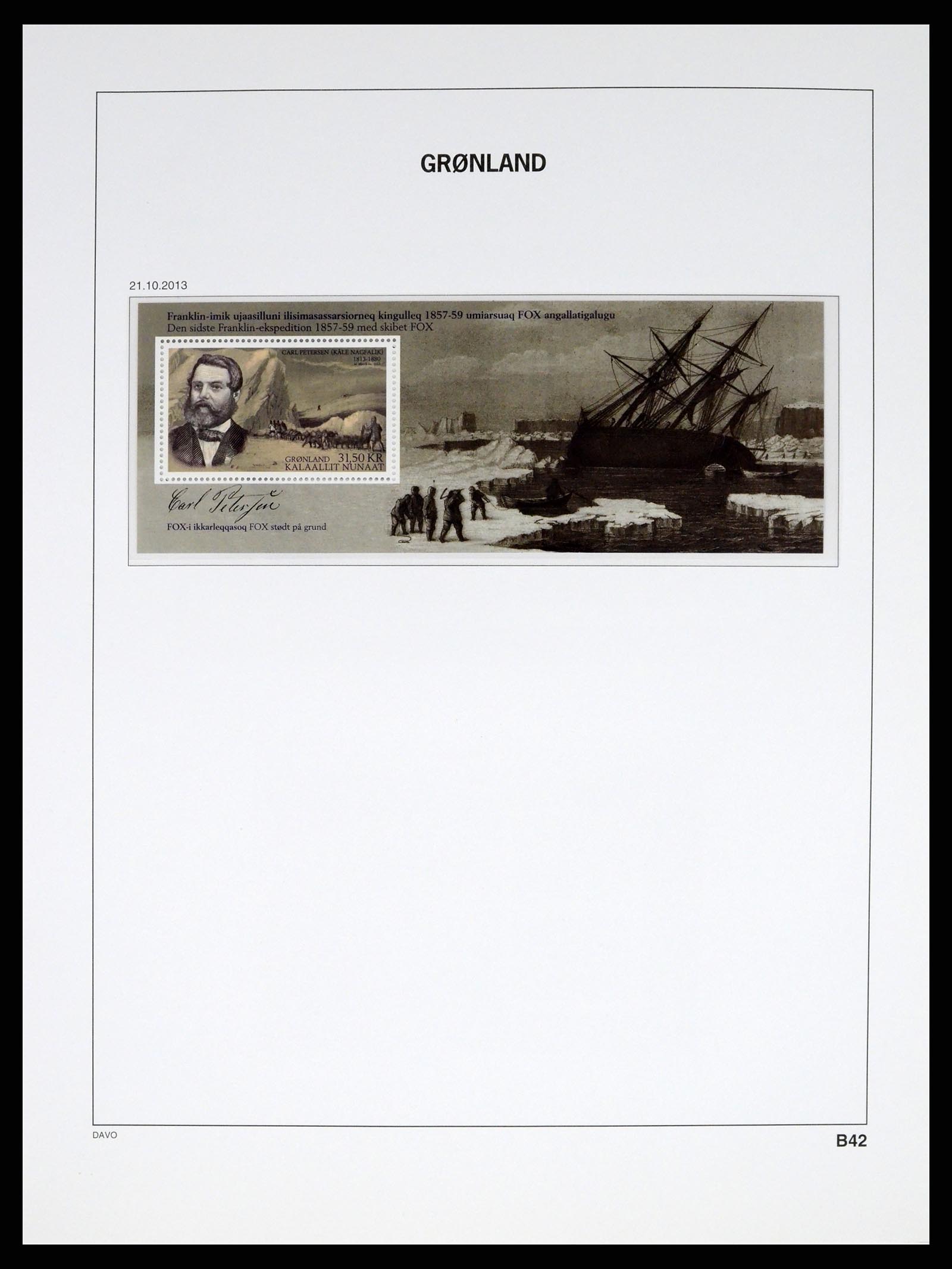 37315 142 - Postzegelverzameling 37315 Groenland 1938-2020!