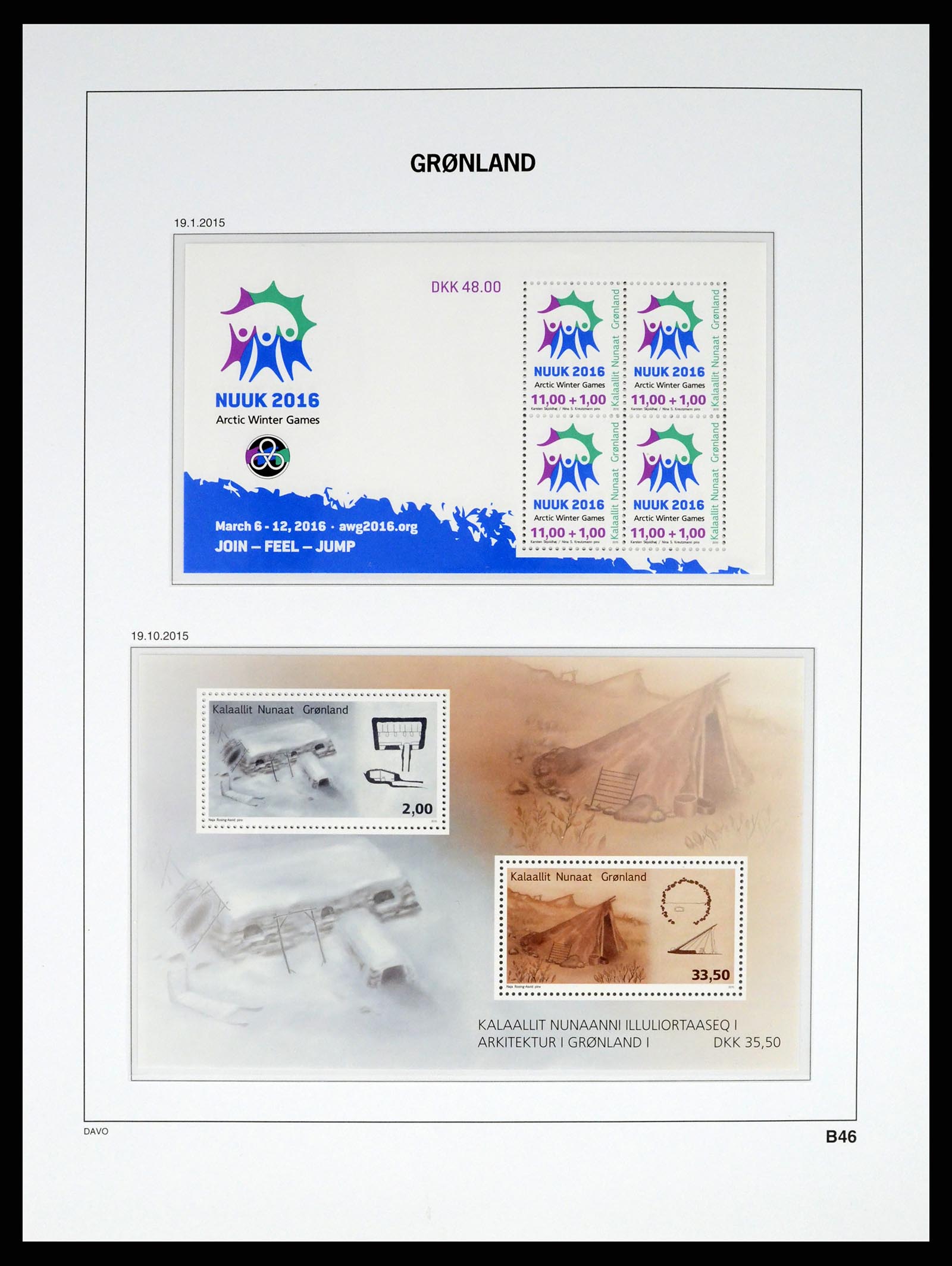 37315 146 - Postzegelverzameling 37315 Groenland 1938-2020!