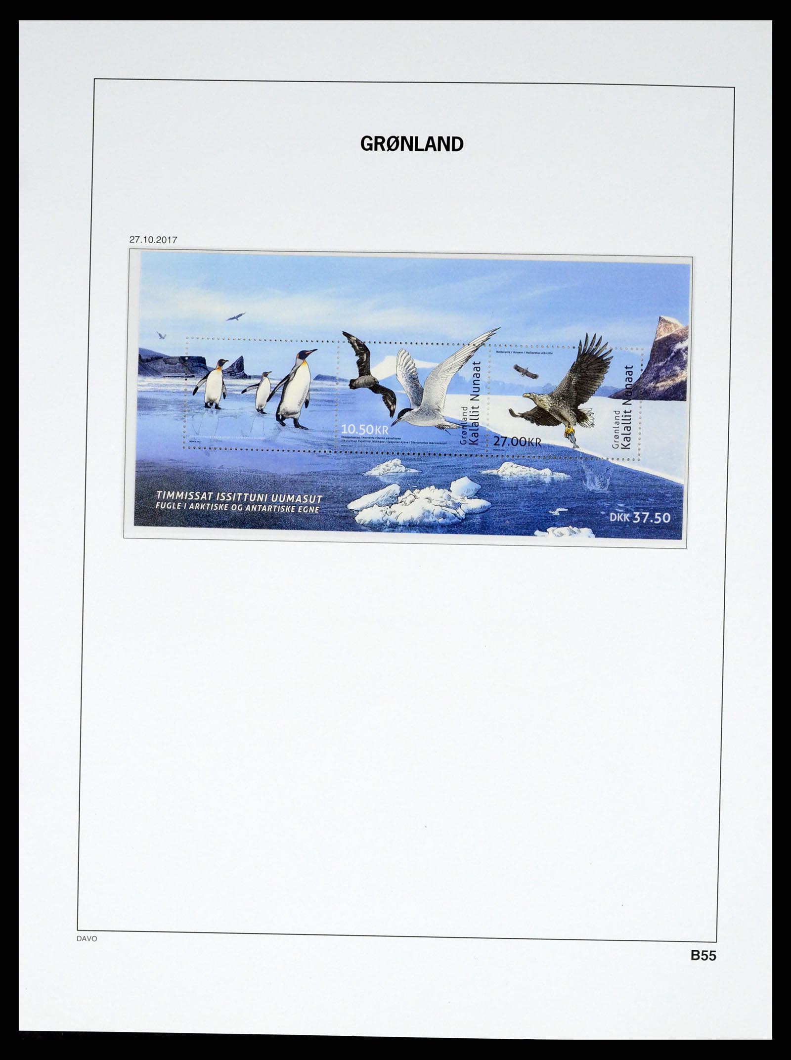 37315 155 - Postzegelverzameling 37315 Groenland 1938-2020!