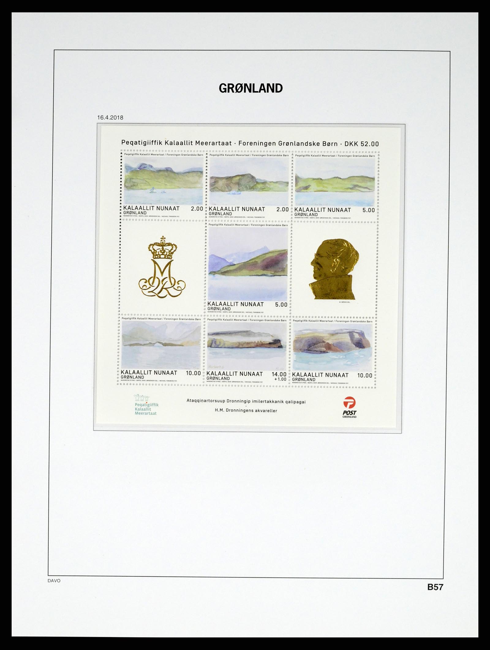 37315 157 - Postzegelverzameling 37315 Groenland 1938-2020!