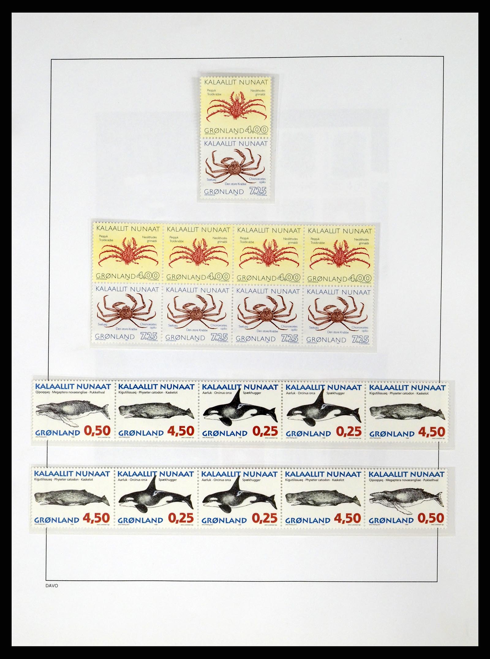 37315 163 - Postzegelverzameling 37315 Groenland 1938-2020!