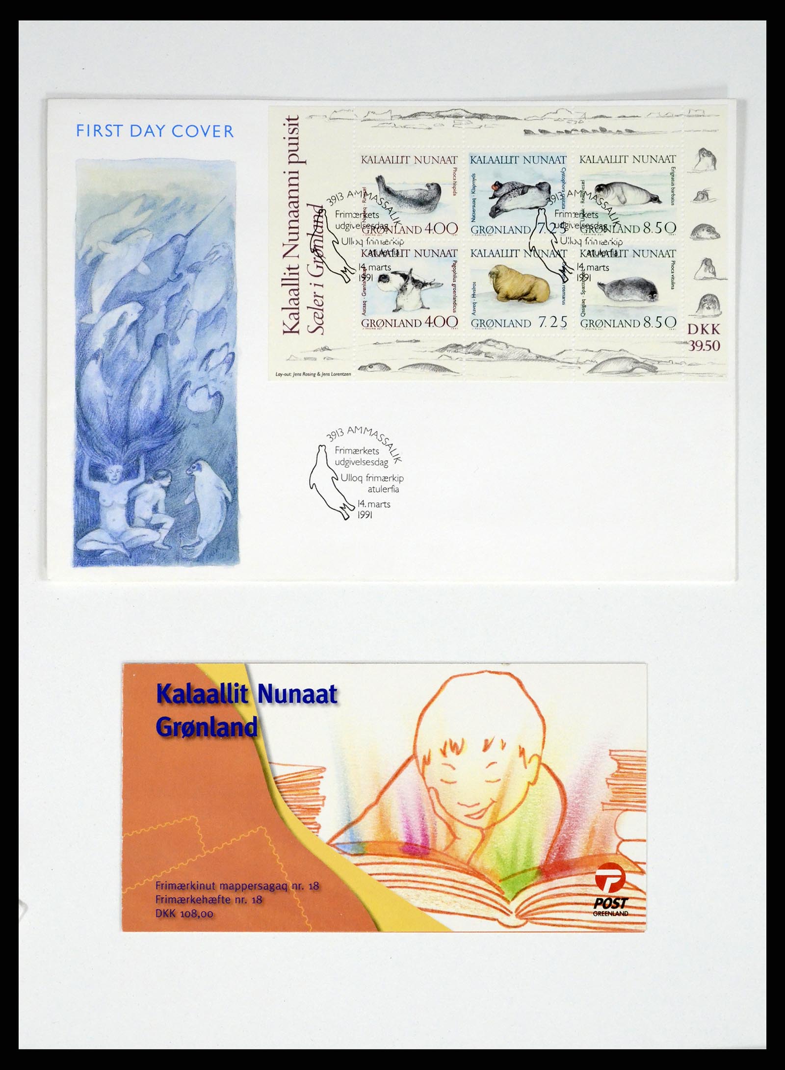 37315 178 - Postzegelverzameling 37315 Groenland 1938-2020!