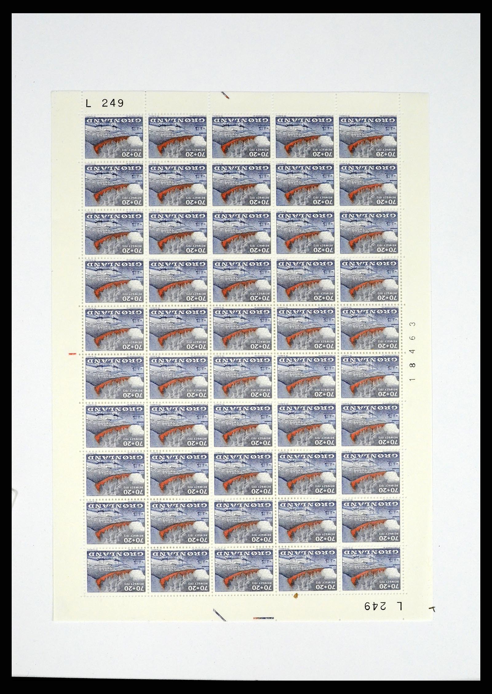 37315 180 - Postzegelverzameling 37315 Groenland 1938-2020!