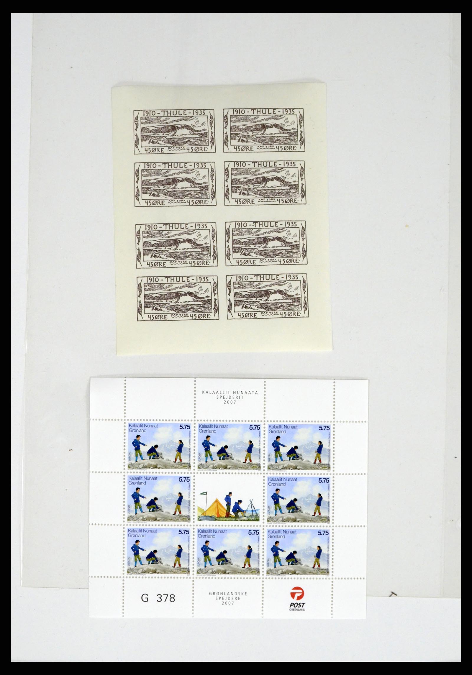 37315 181 - Postzegelverzameling 37315 Groenland 1938-2020!