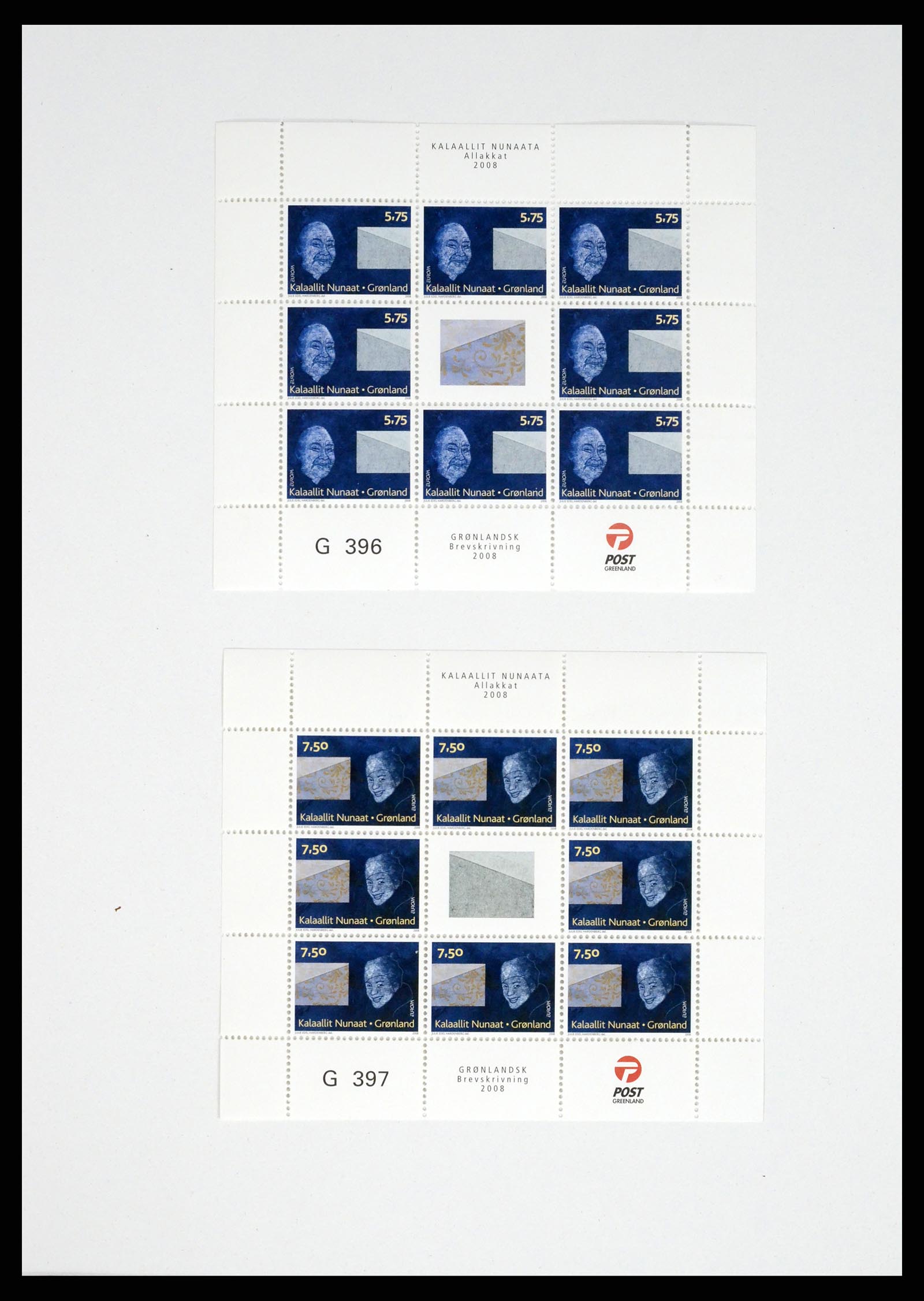 37315 184 - Postzegelverzameling 37315 Groenland 1938-2020!