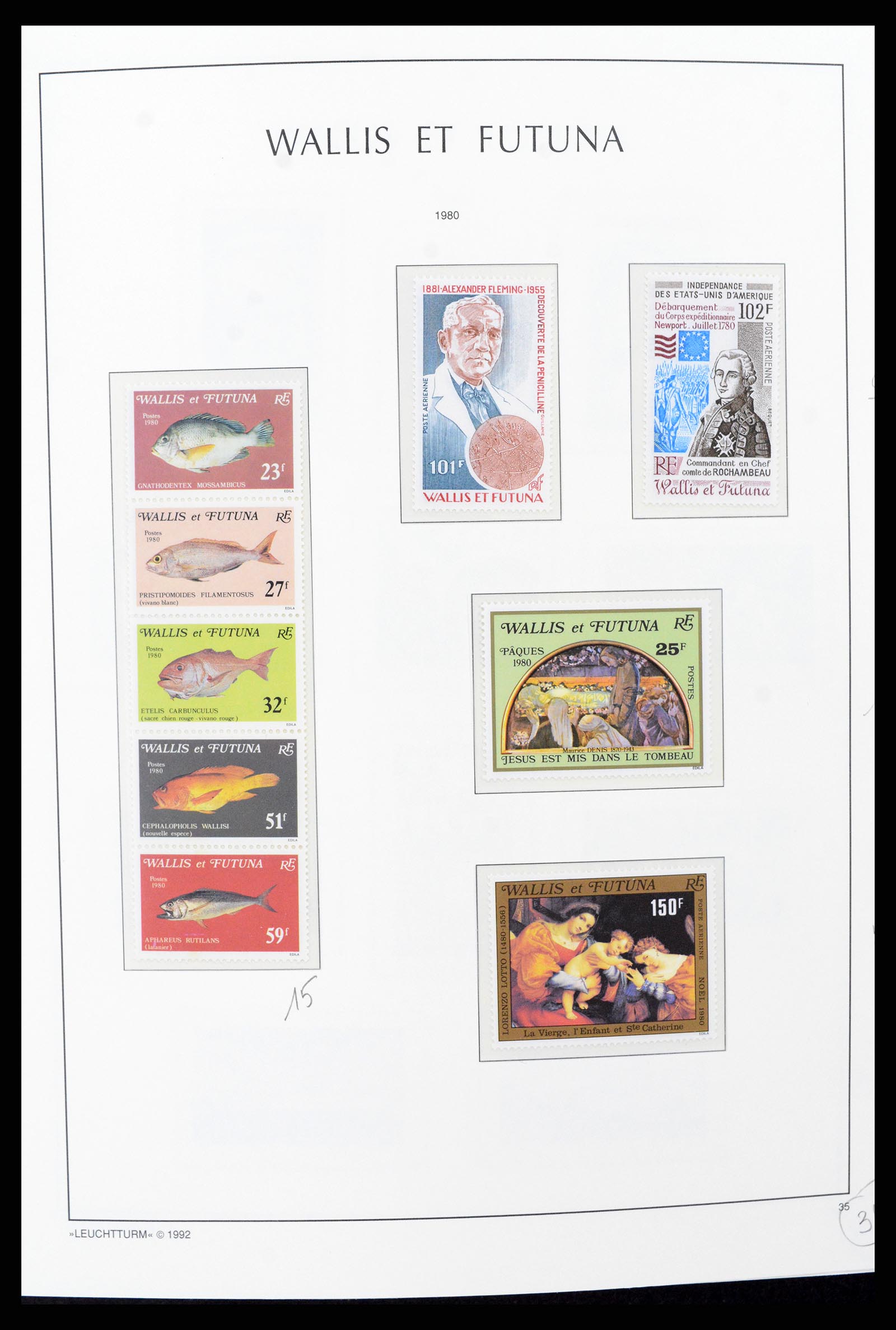 37316 002 - Stamp collection 37316 Wallis et Futuna 1980-2018!