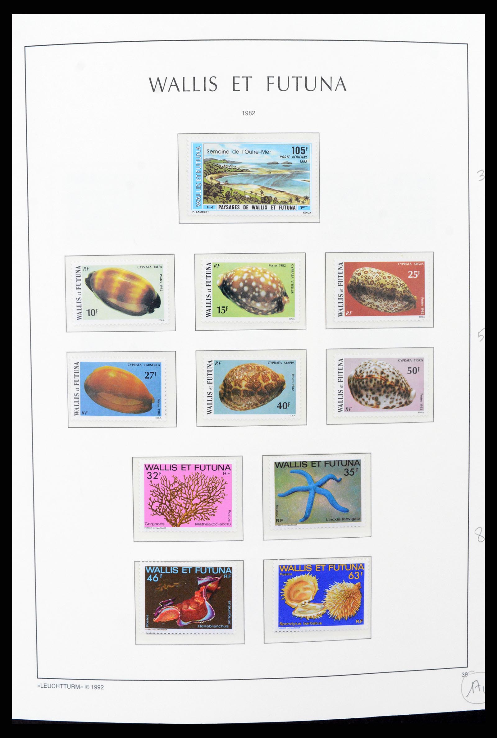 37316 006 - Stamp collection 37316 Wallis et Futuna 1980-2018!