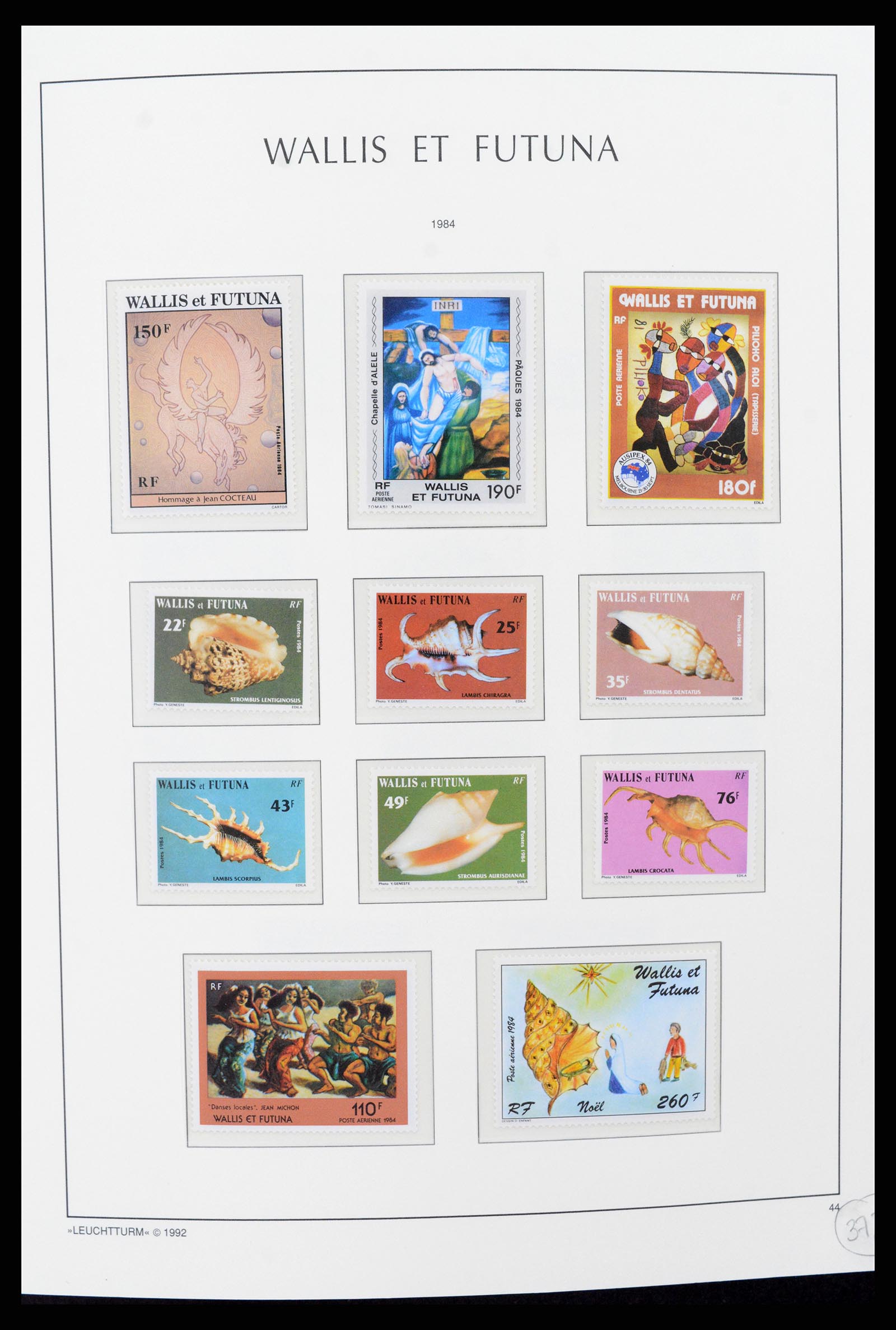 37316 011 - Stamp collection 37316 Wallis et Futuna 1980-2018!