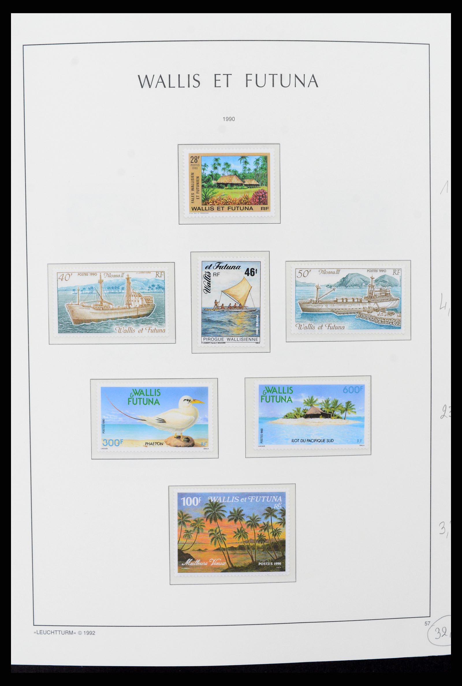 37316 024 - Stamp collection 37316 Wallis et Futuna 1980-2018!