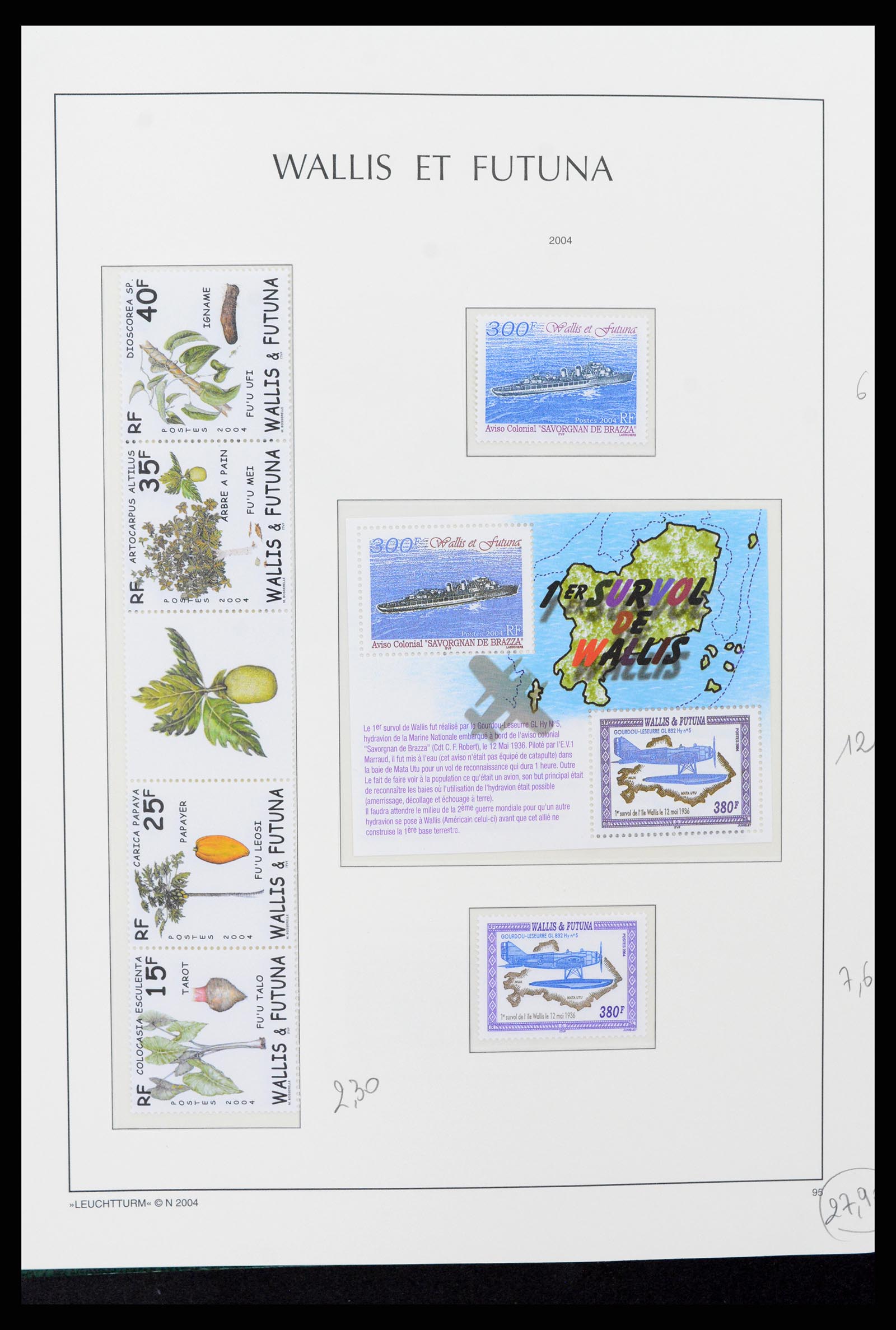 37316 062 - Stamp collection 37316 Wallis et Futuna 1980-2018!