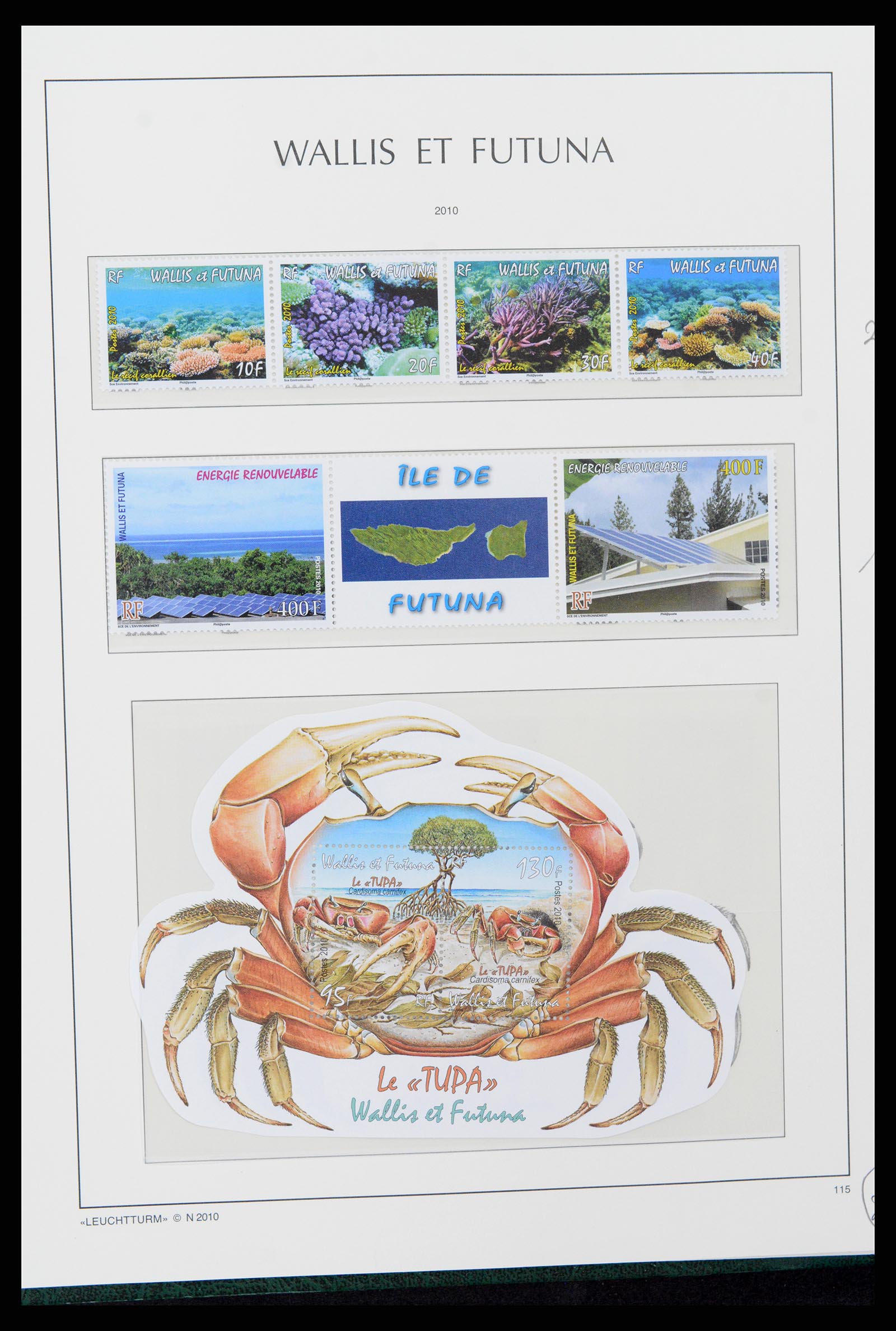 37316 082 - Stamp collection 37316 Wallis et Futuna 1980-2018!