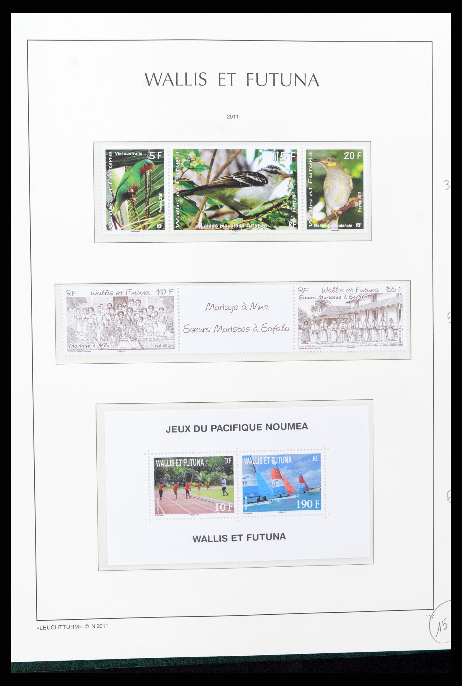 37316 084 - Stamp collection 37316 Wallis et Futuna 1980-2018!