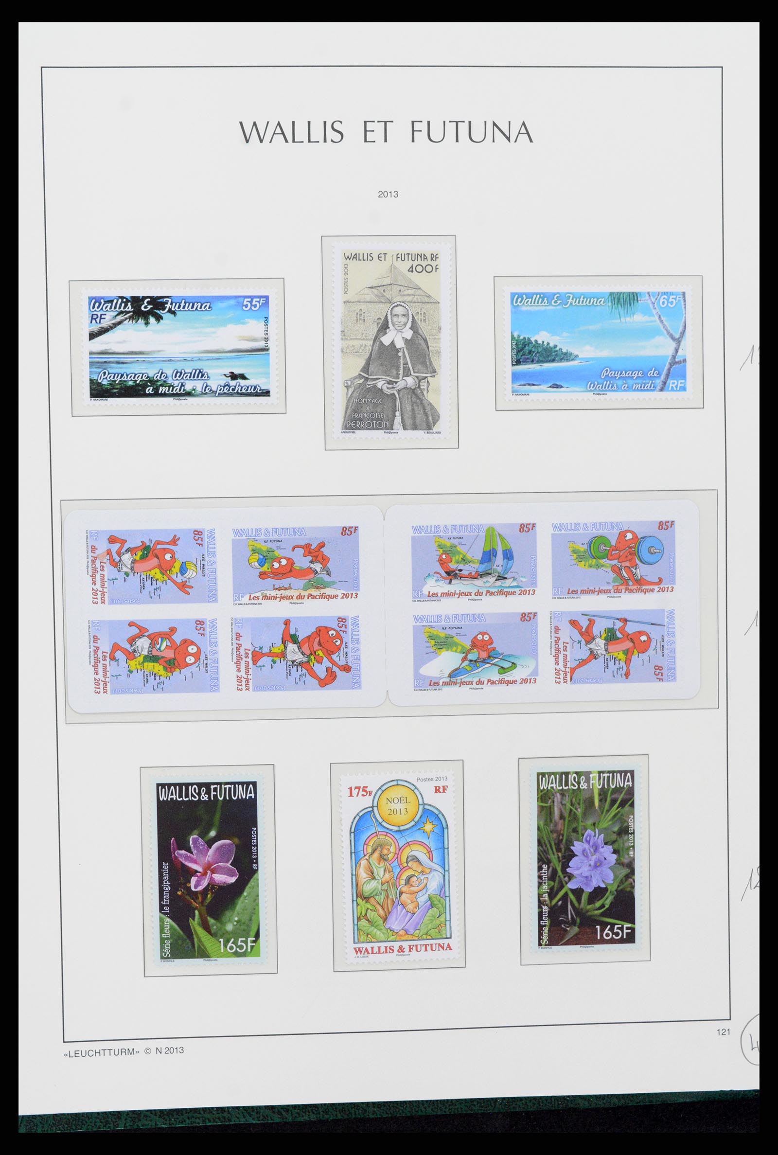 37316 088 - Stamp collection 37316 Wallis et Futuna 1980-2018!