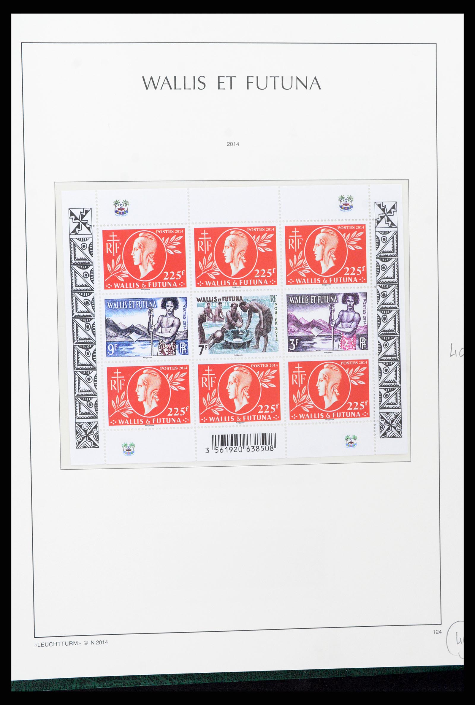 37316 091 - Stamp collection 37316 Wallis et Futuna 1980-2018!