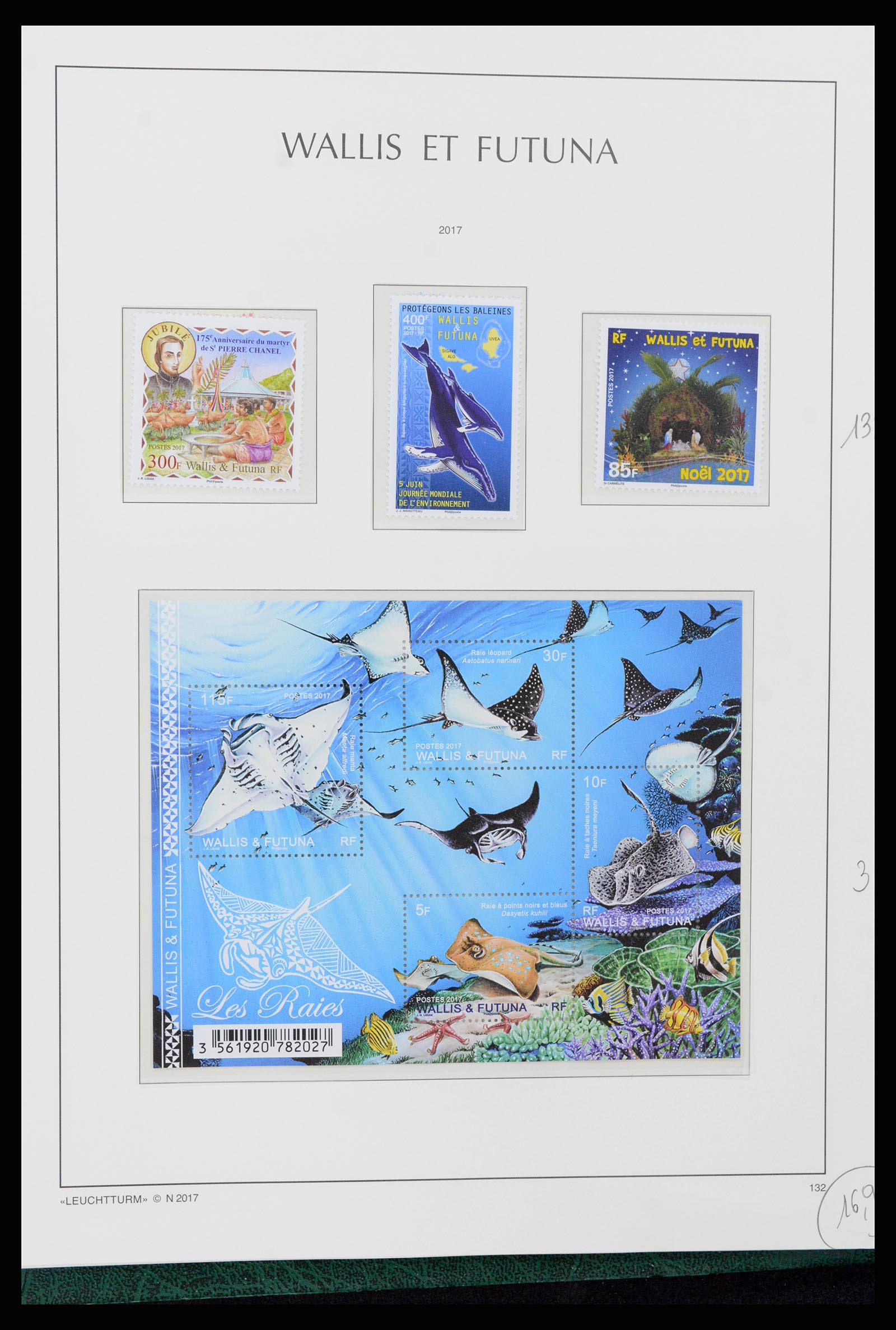 37316 099 - Stamp collection 37316 Wallis et Futuna 1980-2018!