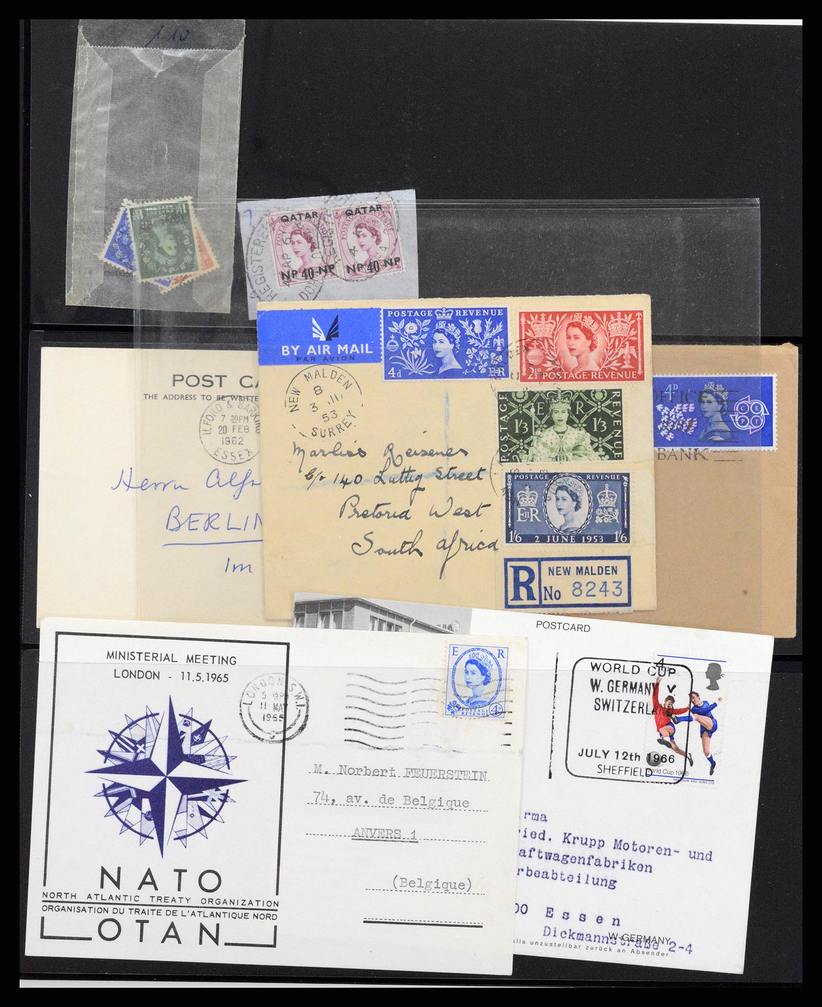 37319 003 - Postzegelverzameling 37319 Groot Brittannië 1952-2005.
