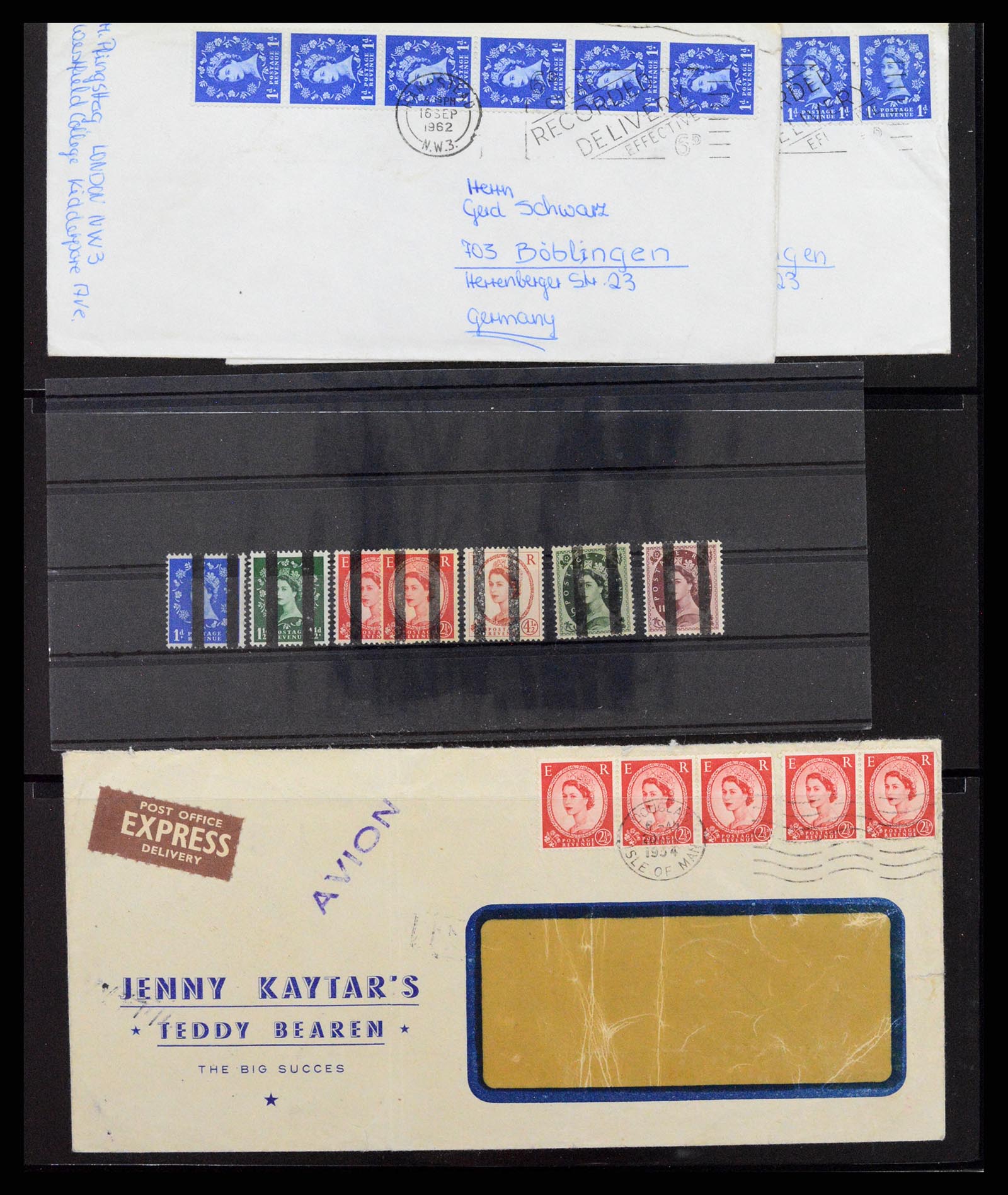 37319 005 - Postzegelverzameling 37319 Groot Brittannië 1952-2005.
