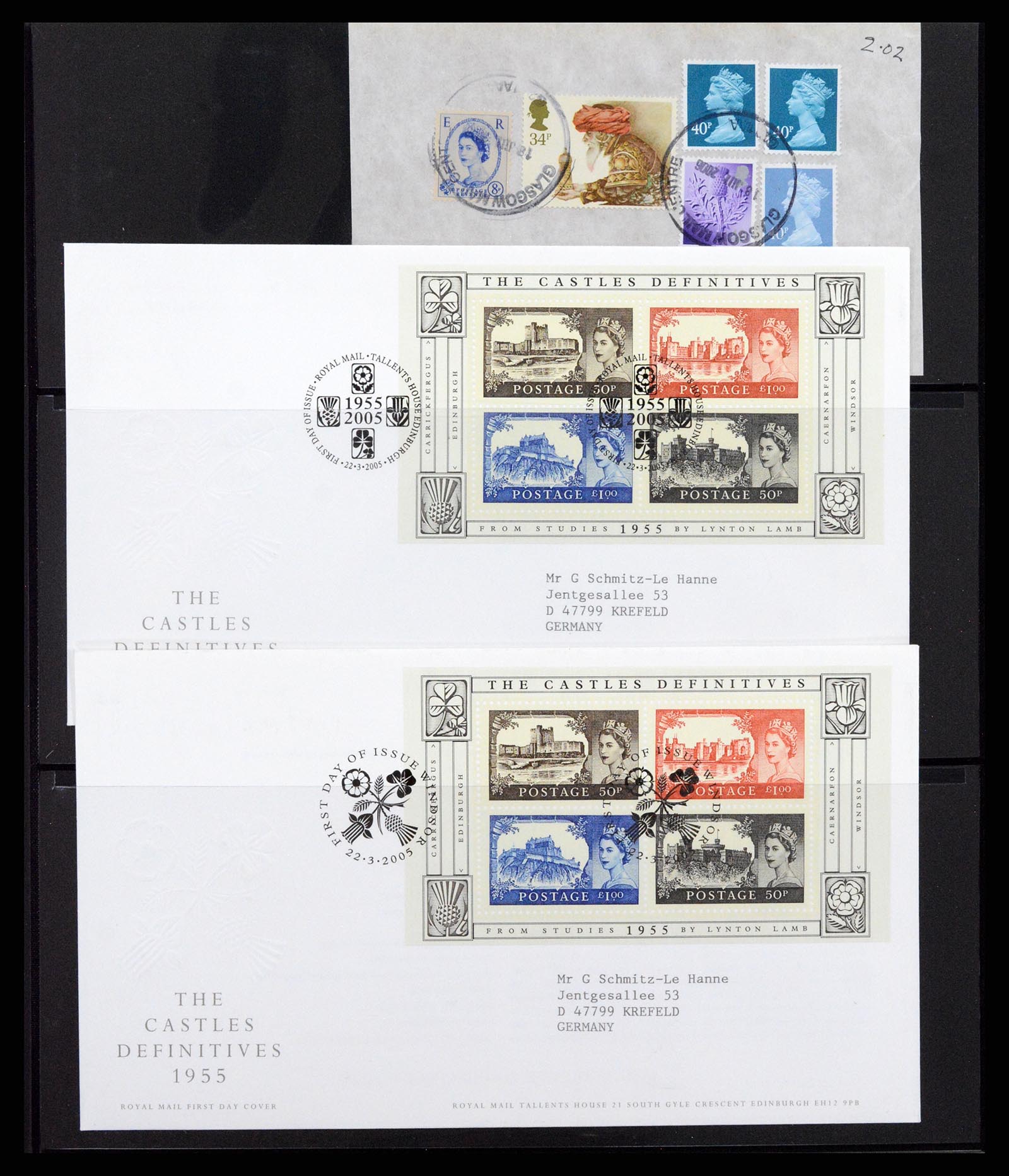 37319 011 - Postzegelverzameling 37319 Groot Brittannië 1952-2005.
