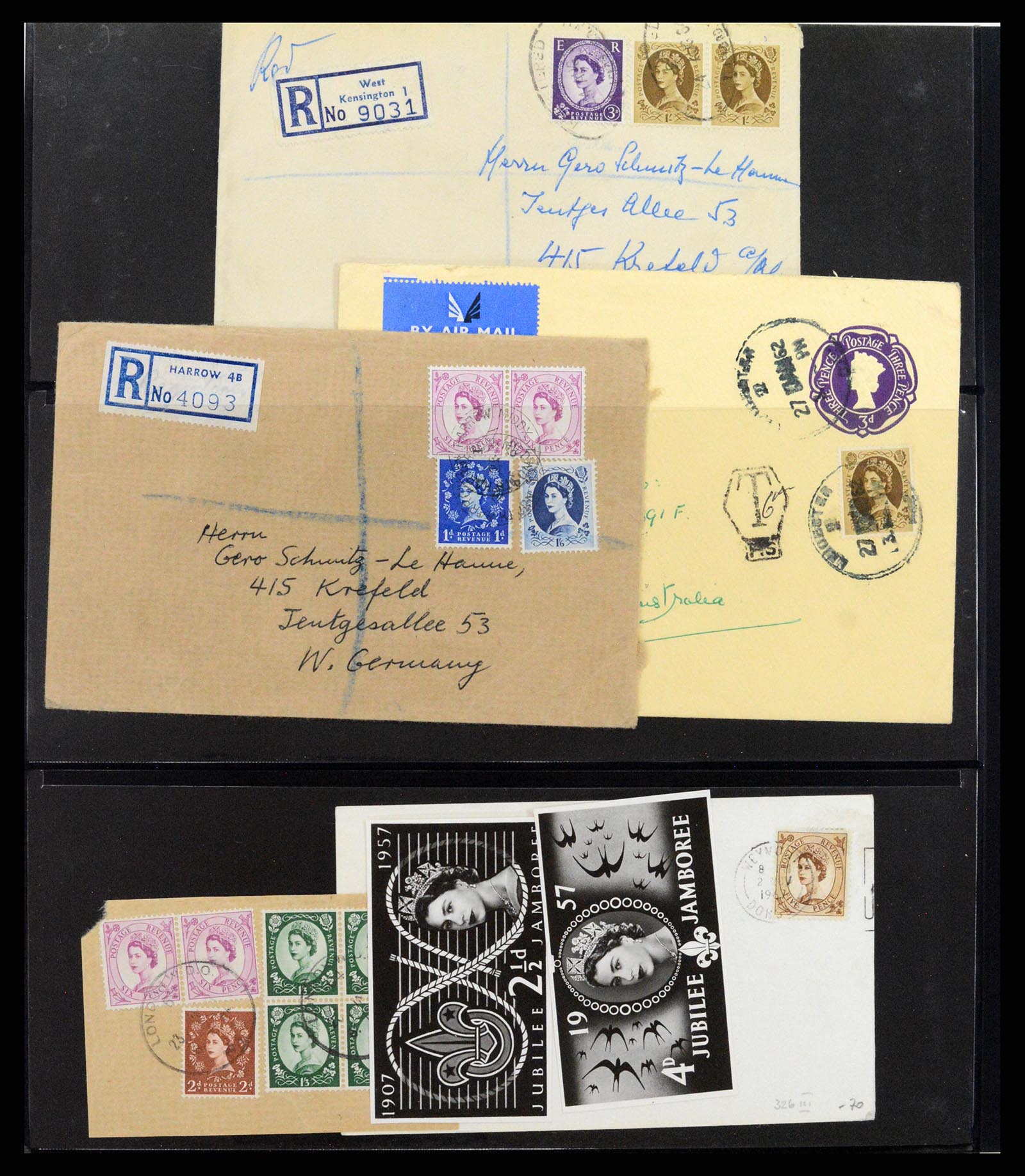 37319 016 - Postzegelverzameling 37319 Groot Brittannië 1952-2005.