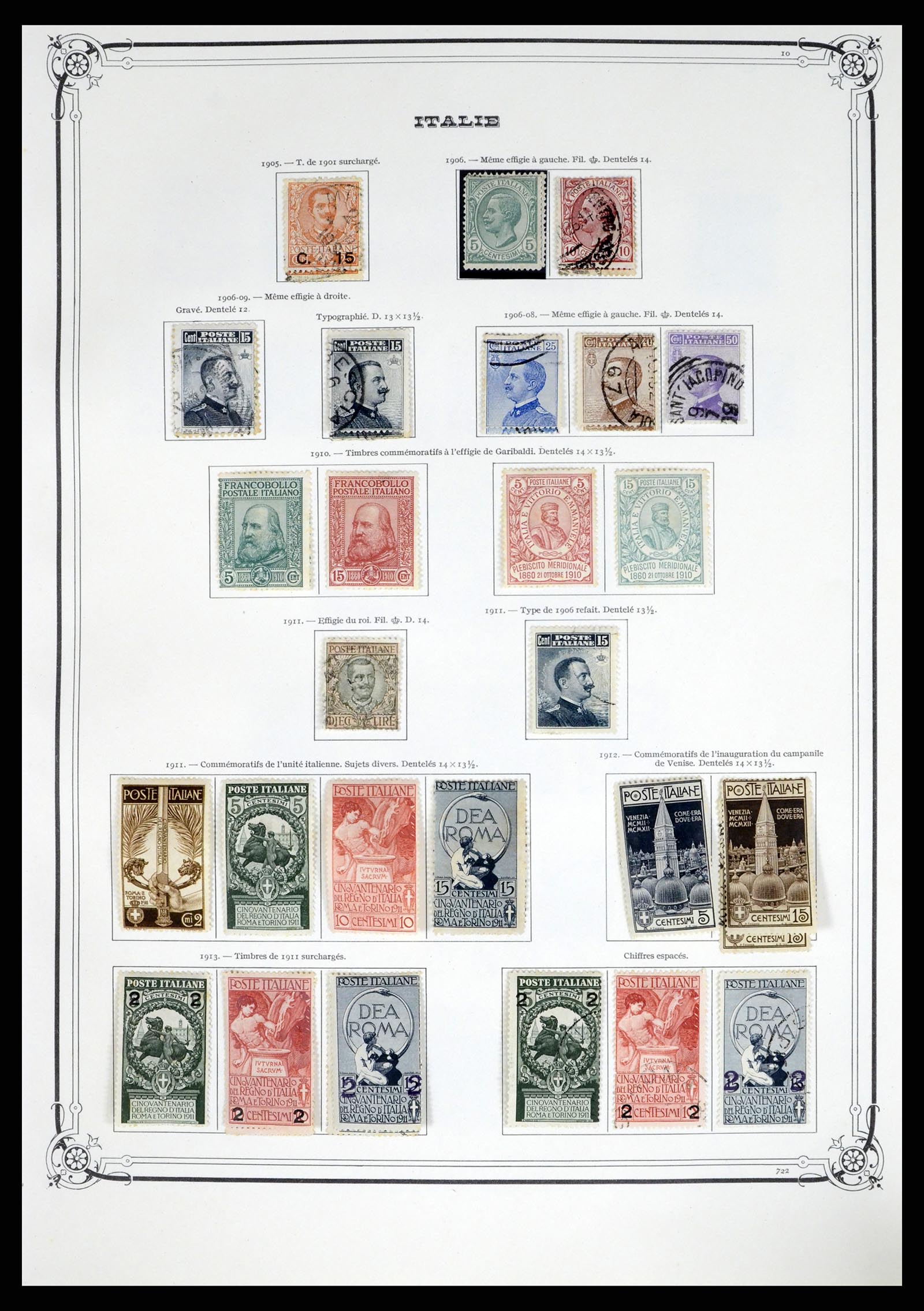 37320 003 - Postzegelverzameling 37320 Italië 1862-1996.