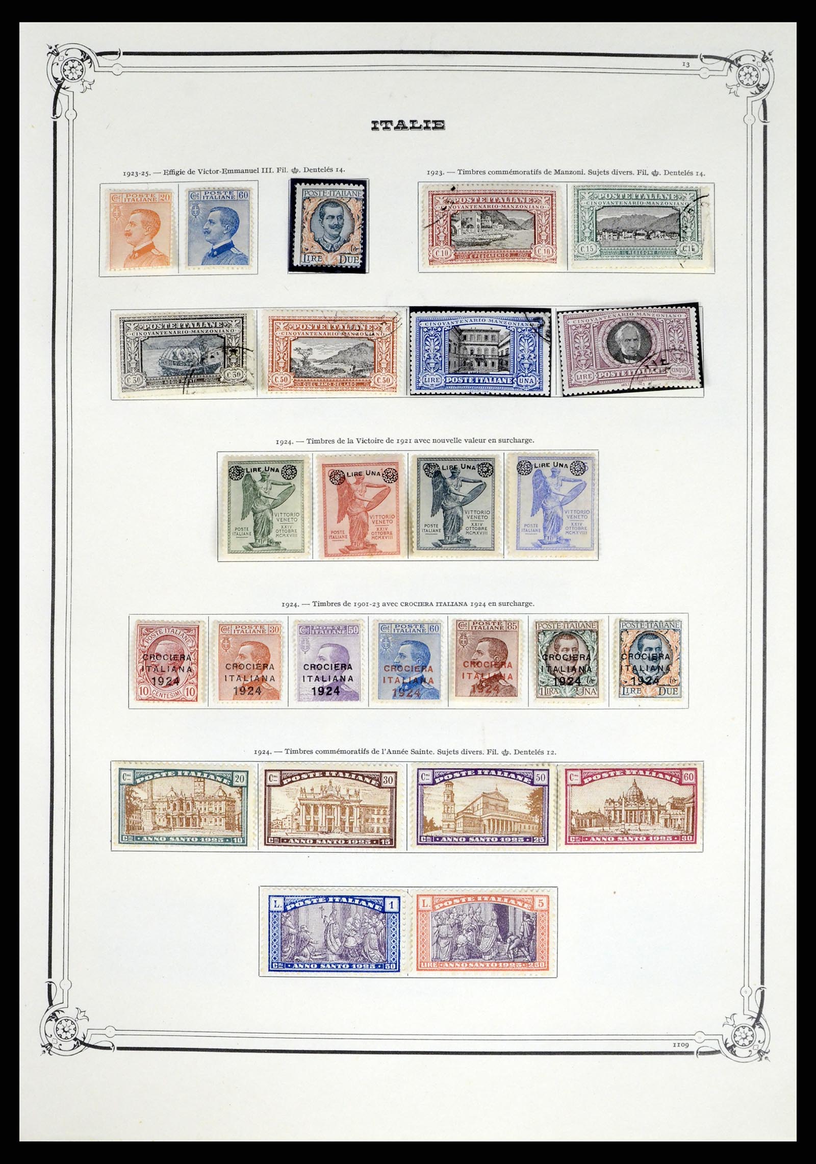 37320 006 - Postzegelverzameling 37320 Italië 1862-1996.