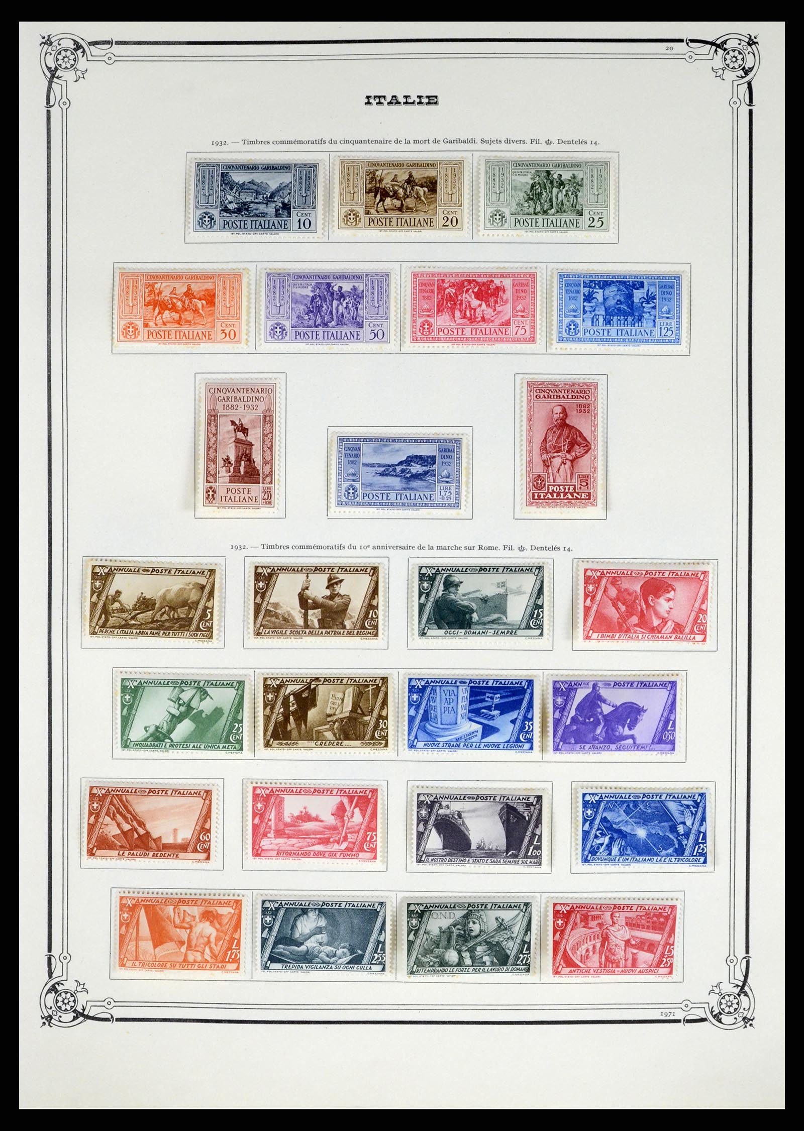 37320 013 - Postzegelverzameling 37320 Italië 1862-1996.