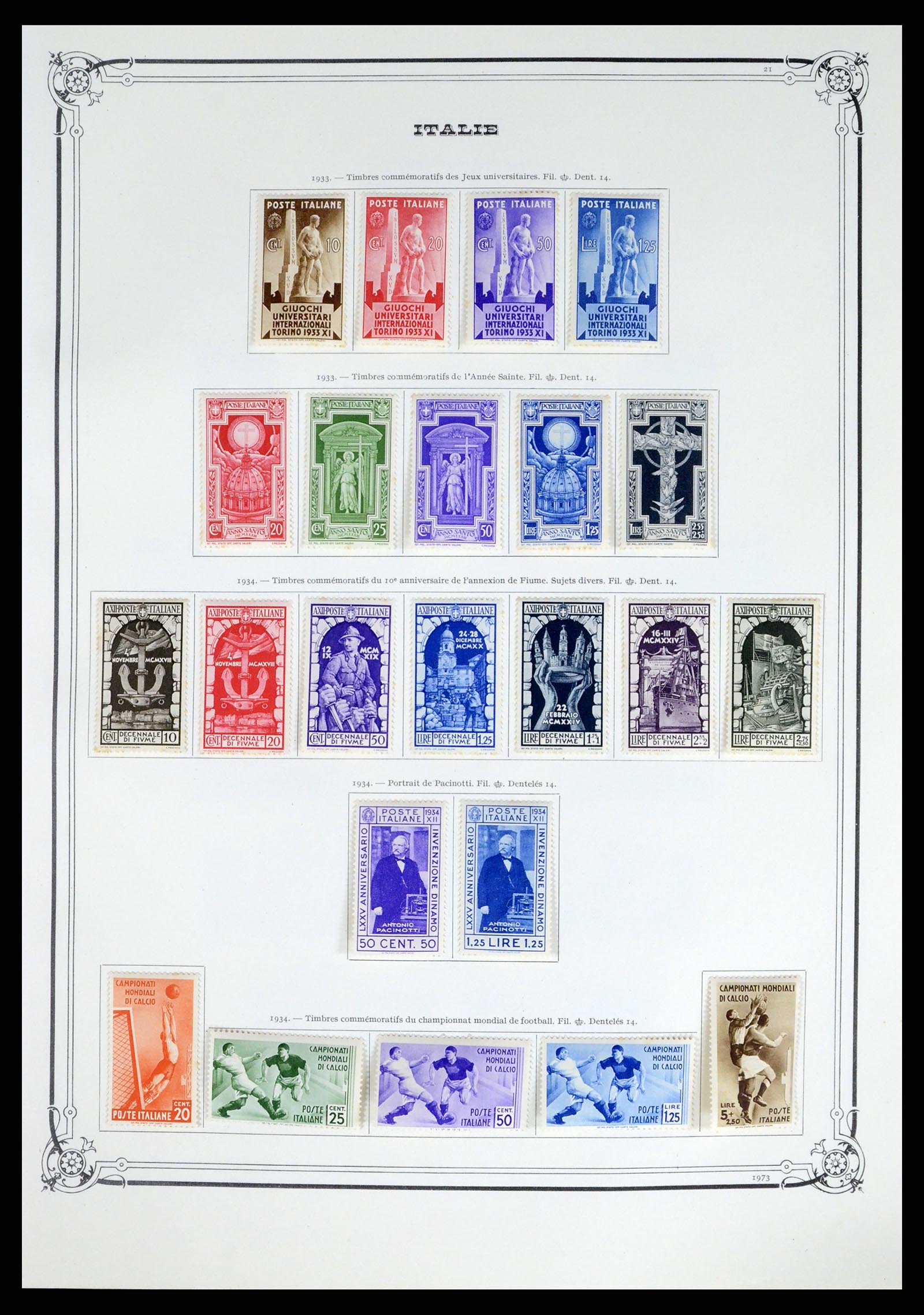 37320 014 - Stamp collection 37320 Italy 1862-1996.
