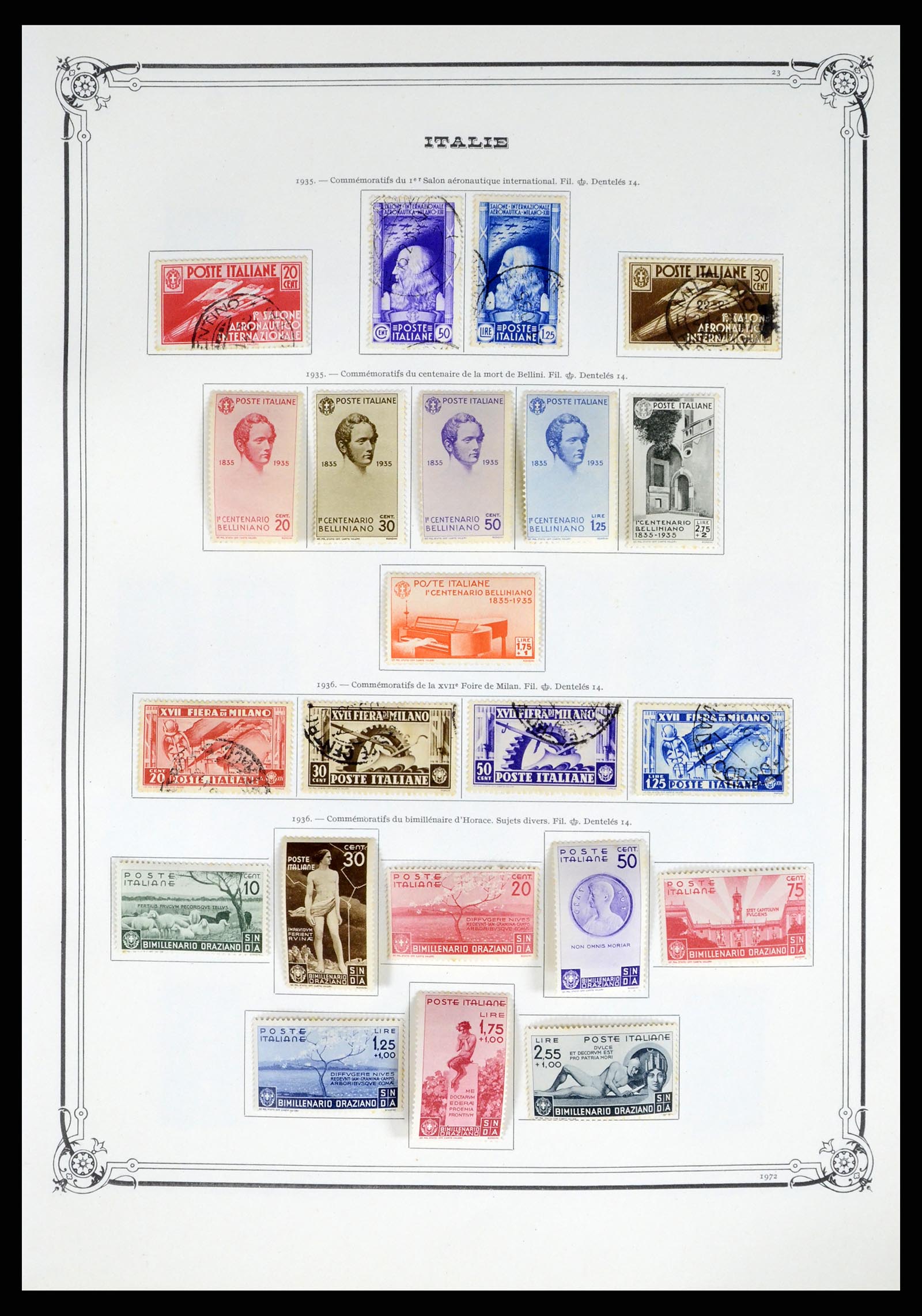 37320 016 - Postzegelverzameling 37320 Italië 1862-1996.