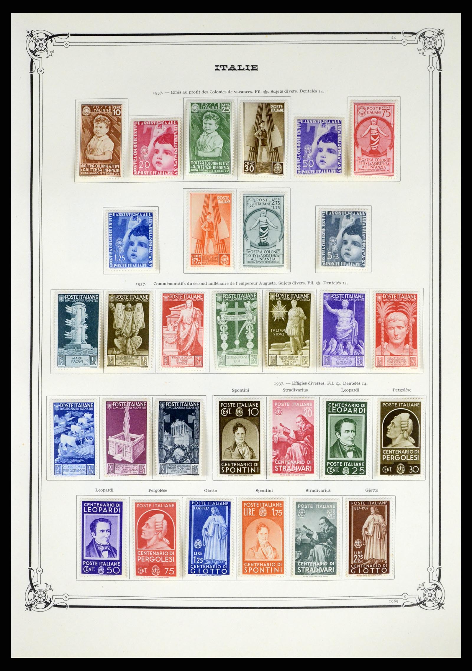 37320 017 - Postzegelverzameling 37320 Italië 1862-1996.