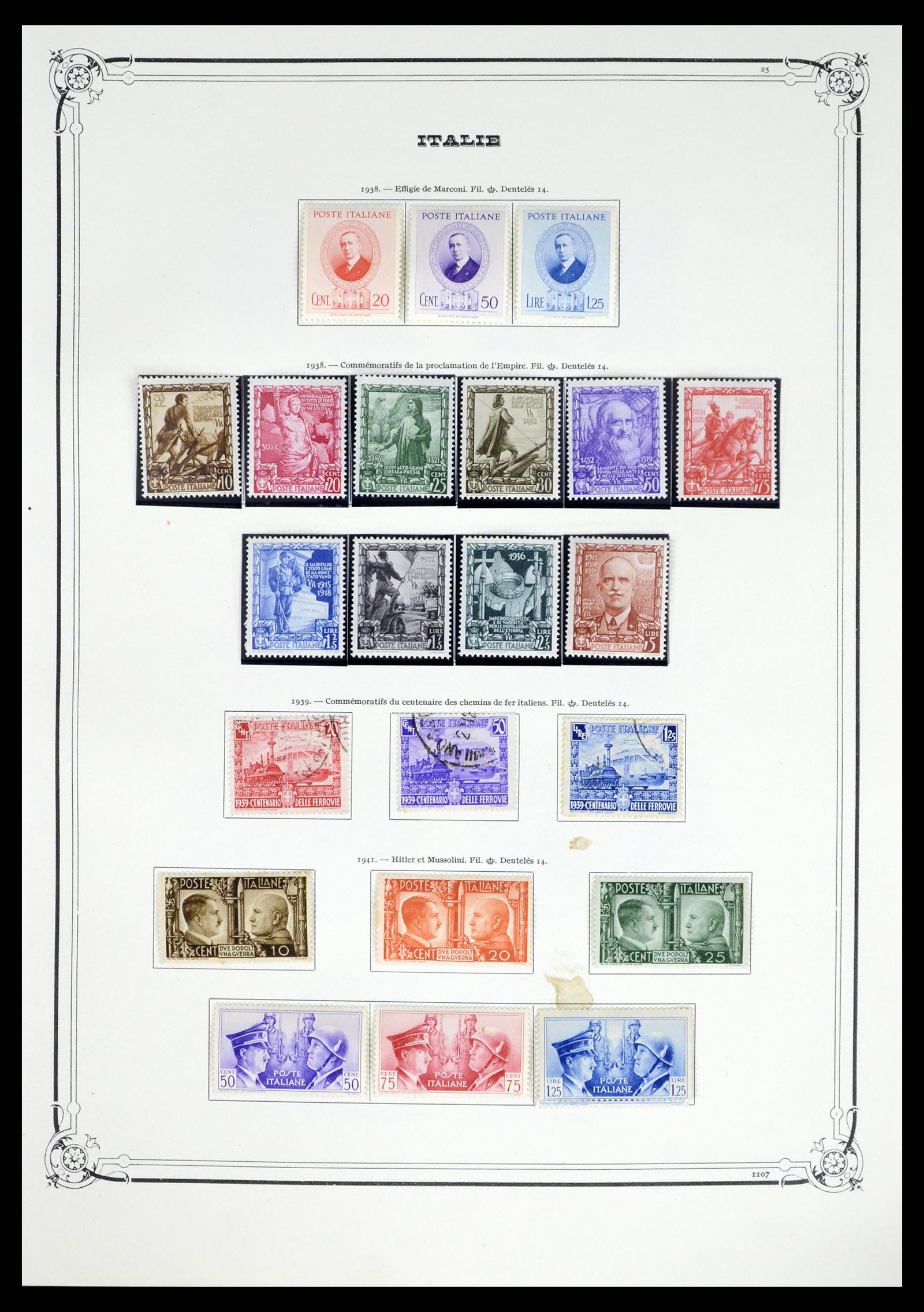 37320 018 - Postzegelverzameling 37320 Italië 1862-1996.
