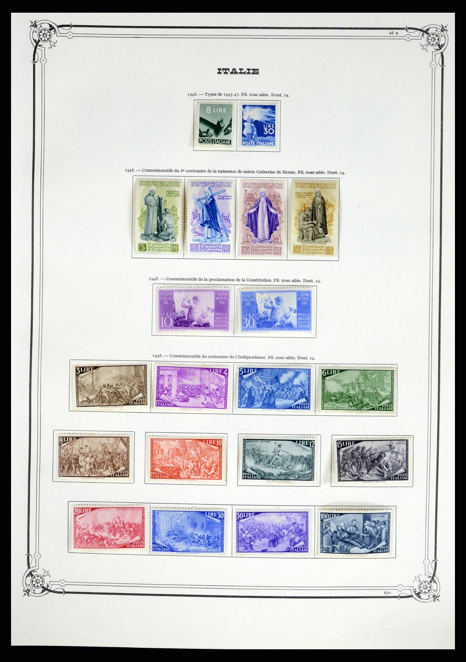 37320 022 - Stamp collection 37320 Italy 1862-1996.