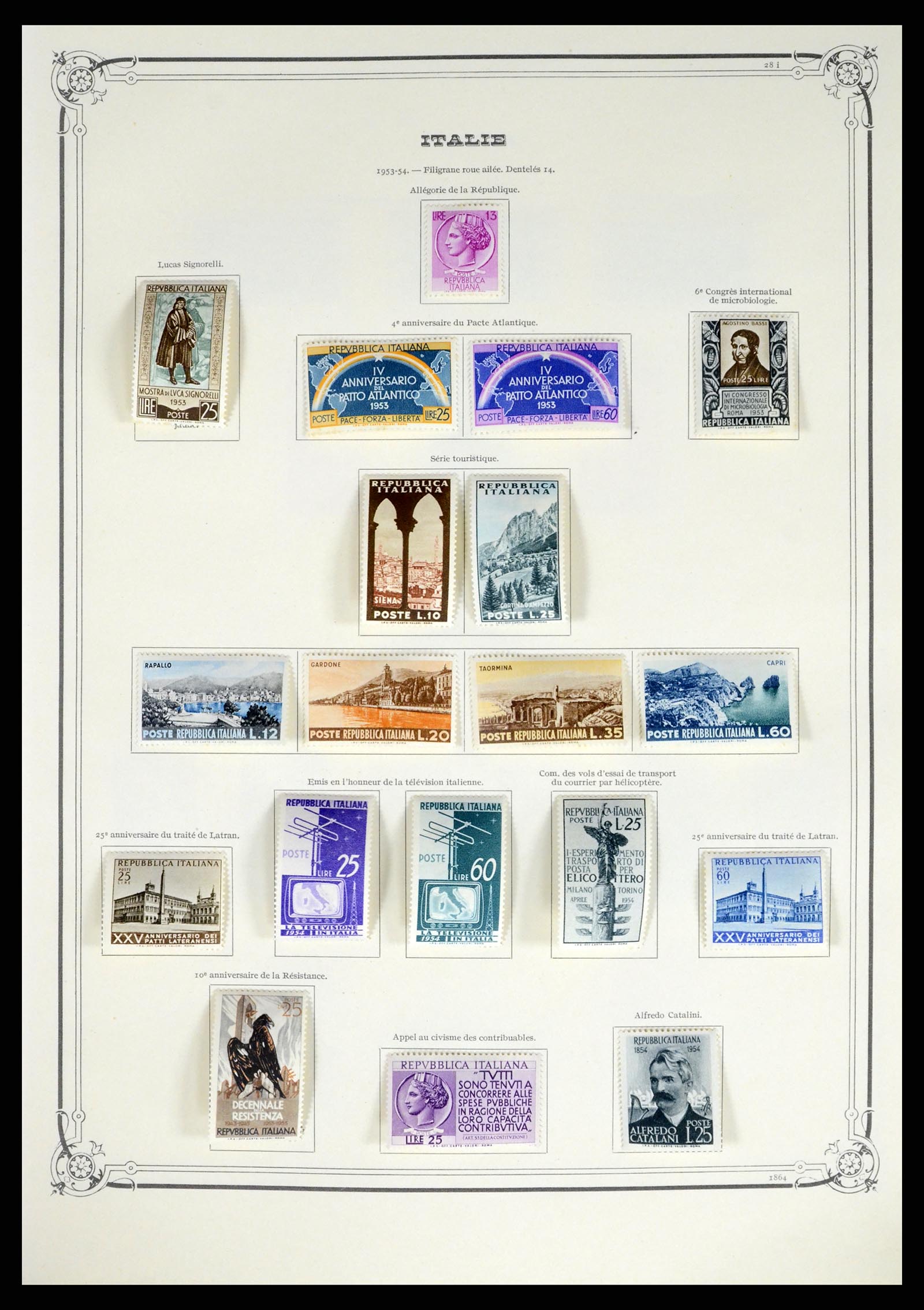 37320 030 - Stamp collection 37320 Italy 1862-1996.