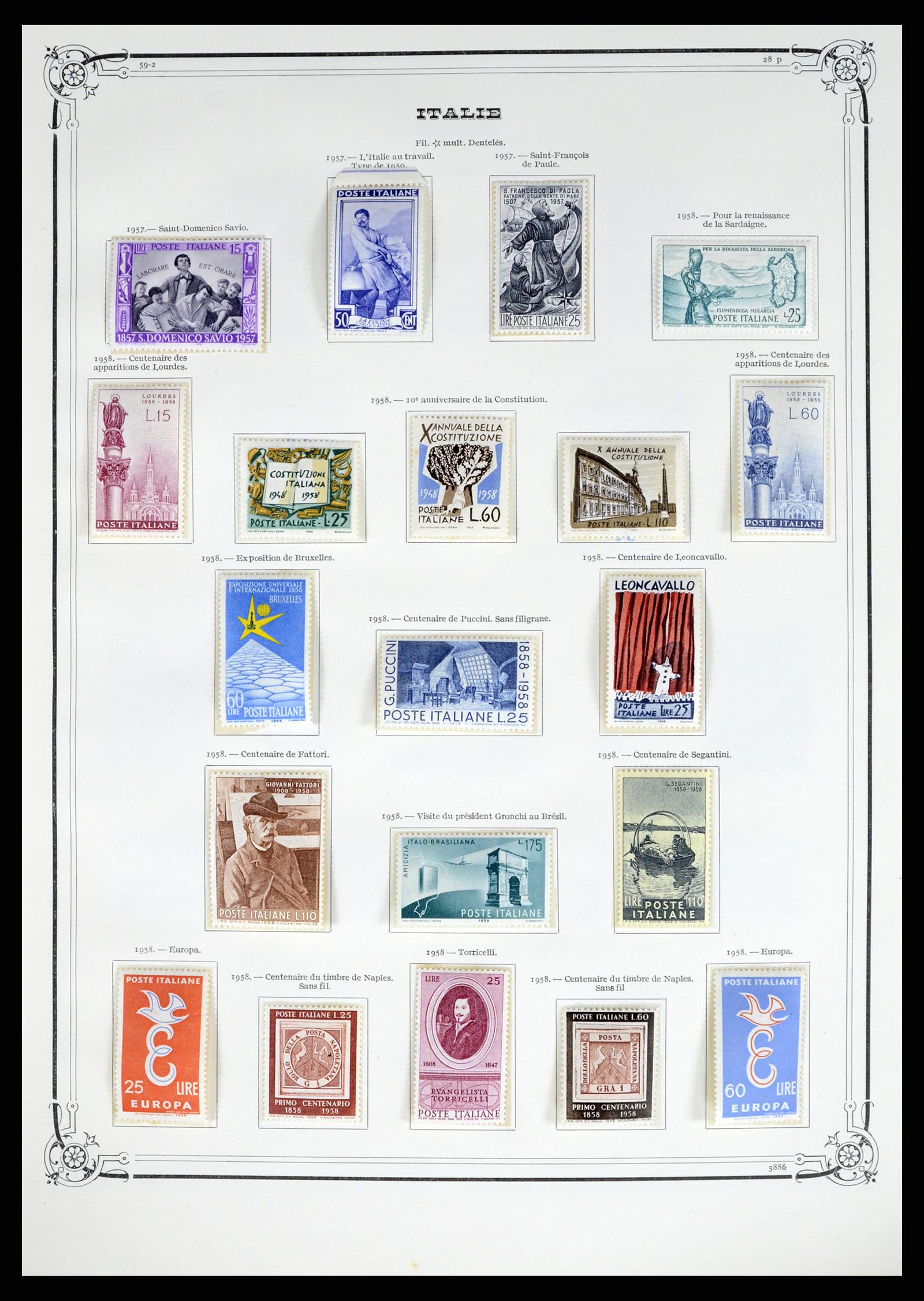 37320 036 - Stamp collection 37320 Italy 1862-1996.