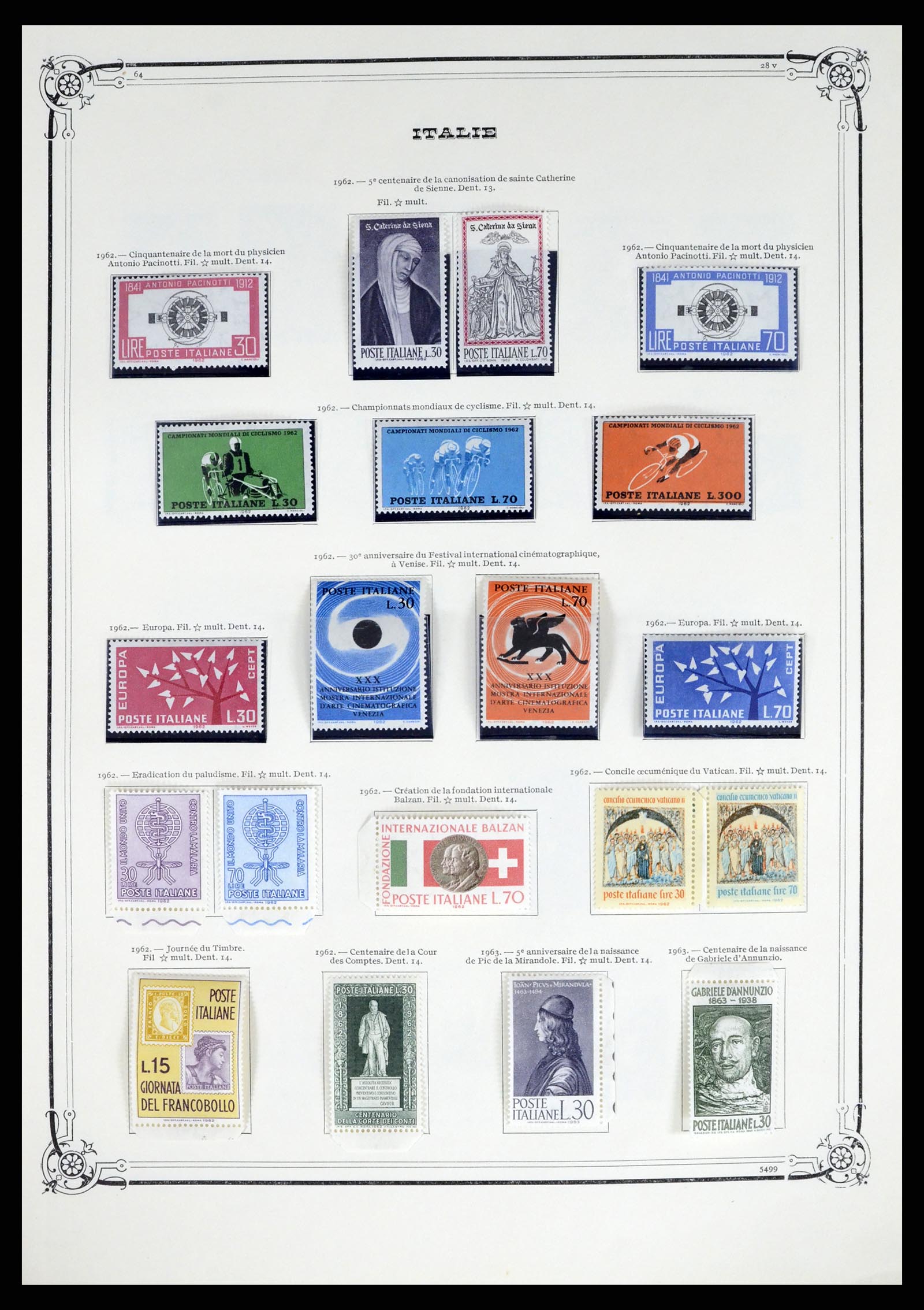37320 042 - Stamp collection 37320 Italy 1862-1996.