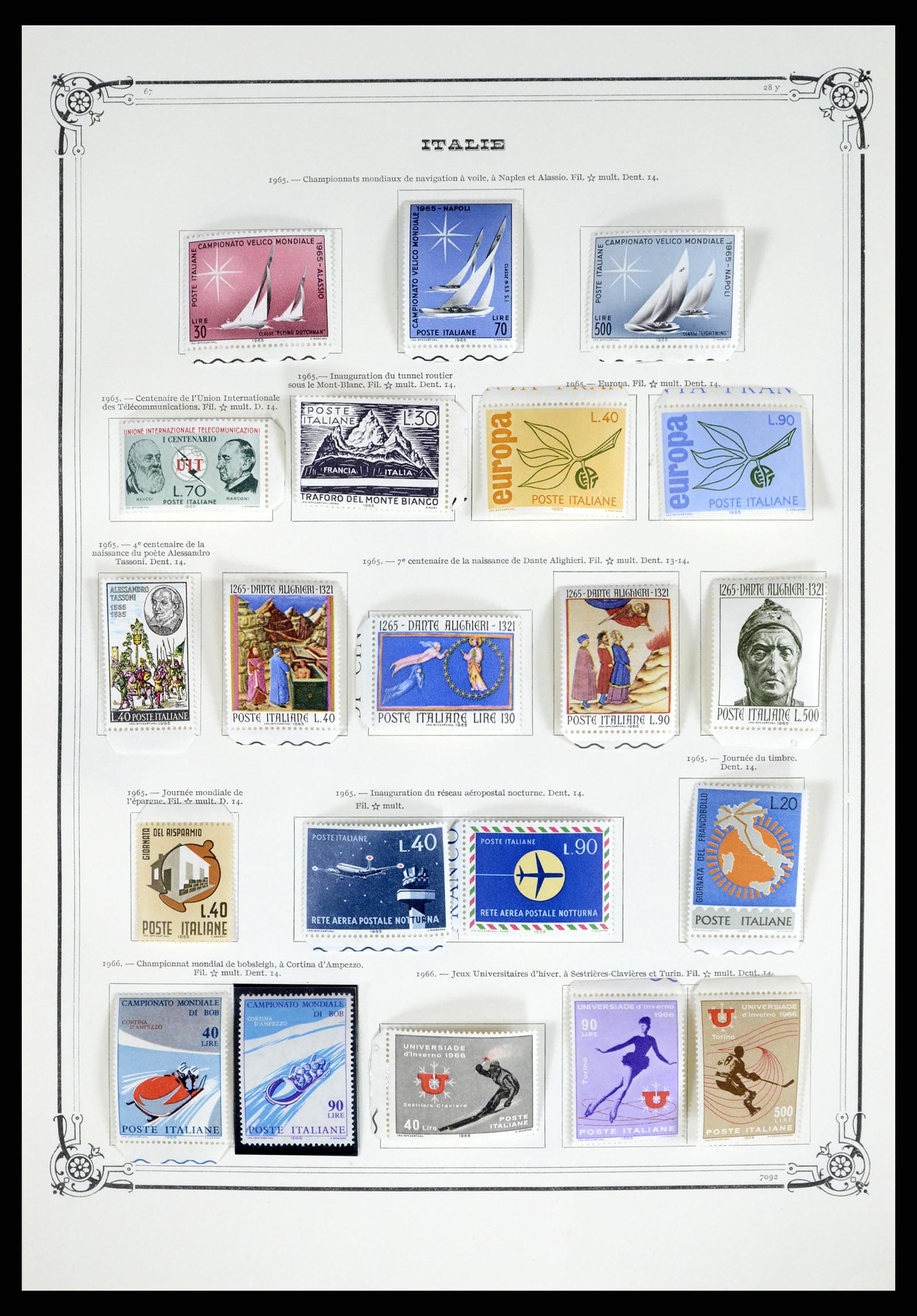 37320 045 - Stamp collection 37320 Italy 1862-1996.