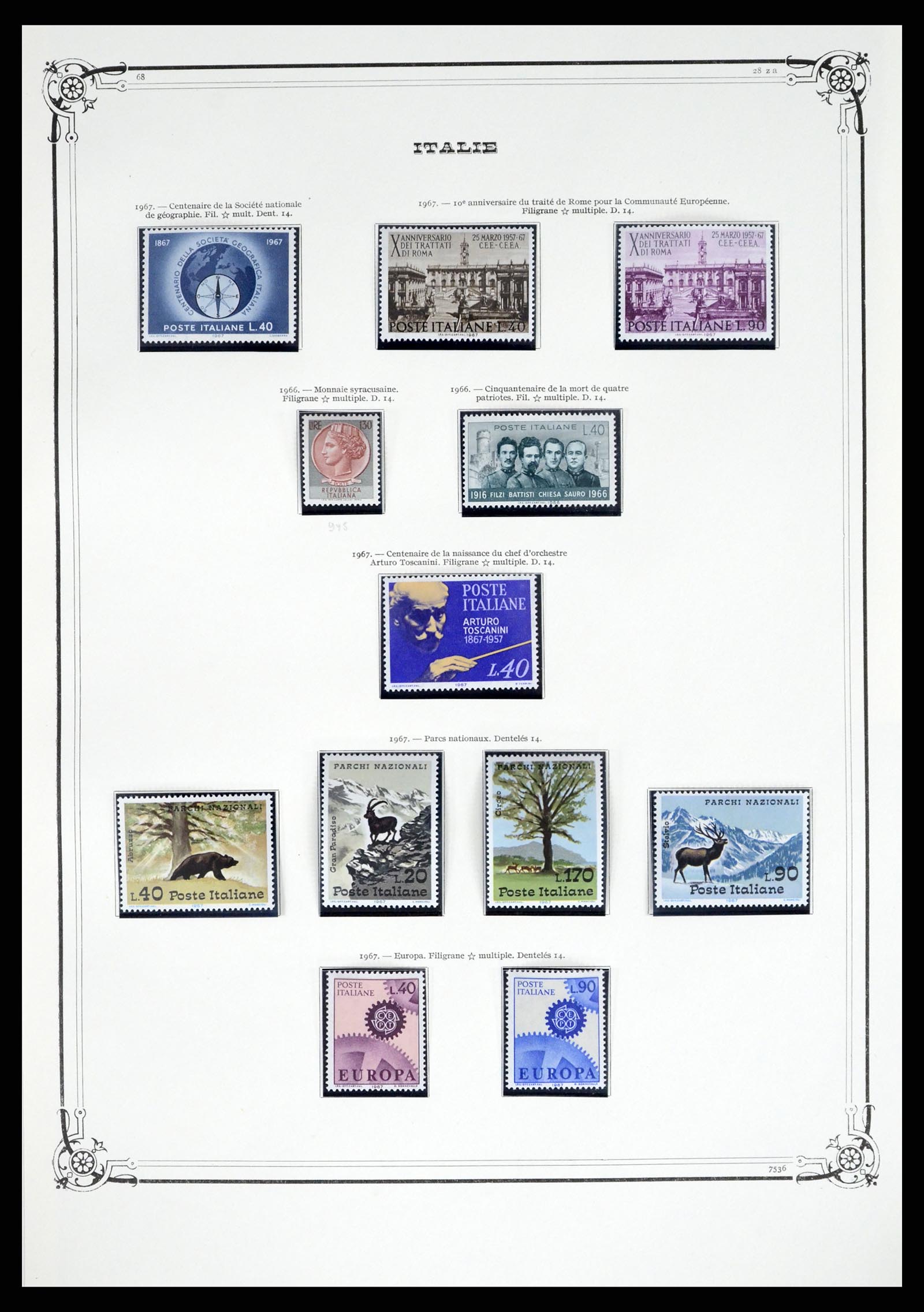 37320 047 - Stamp collection 37320 Italy 1862-1996.